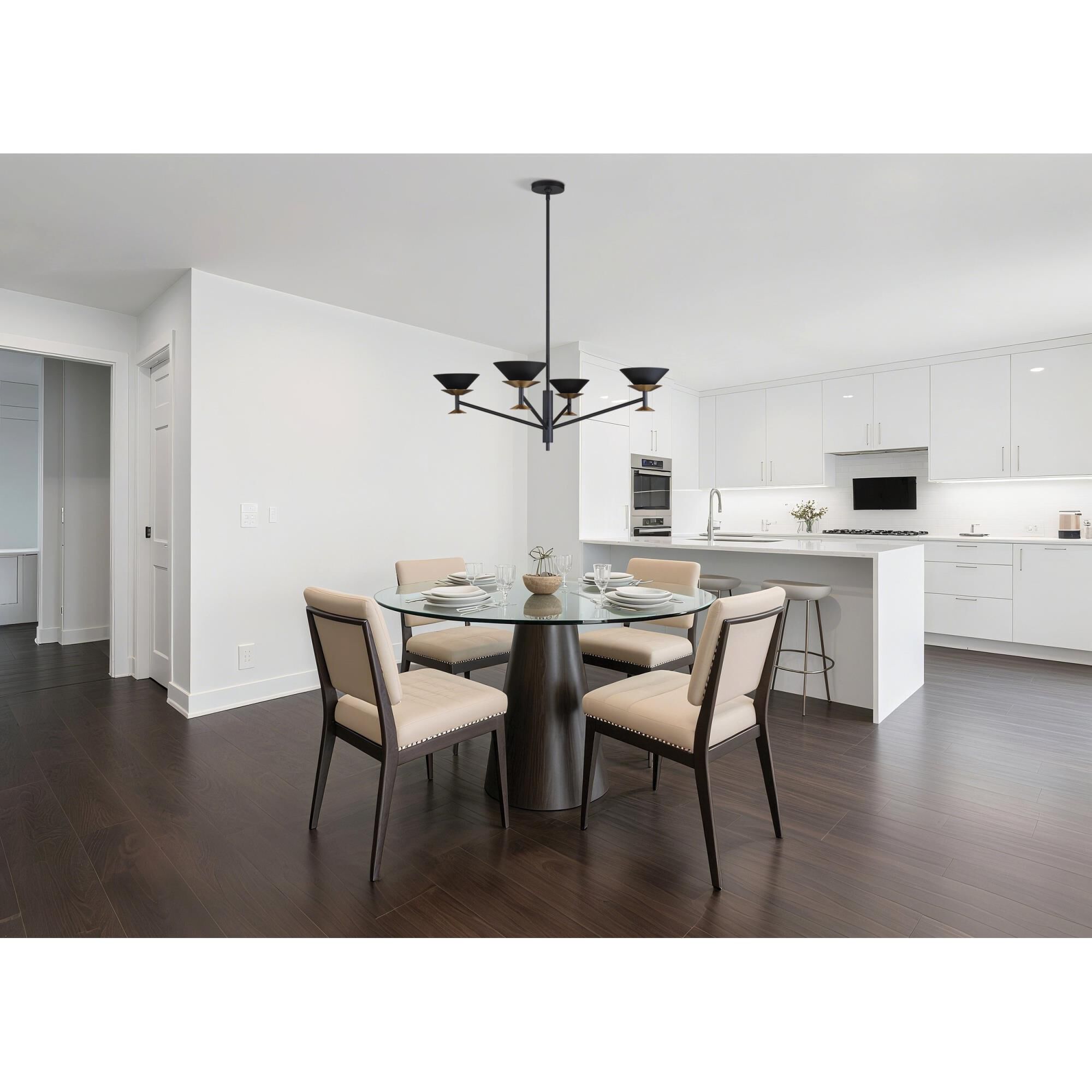 Tremolo 36 Inch Chandelier by Eglo Lighting