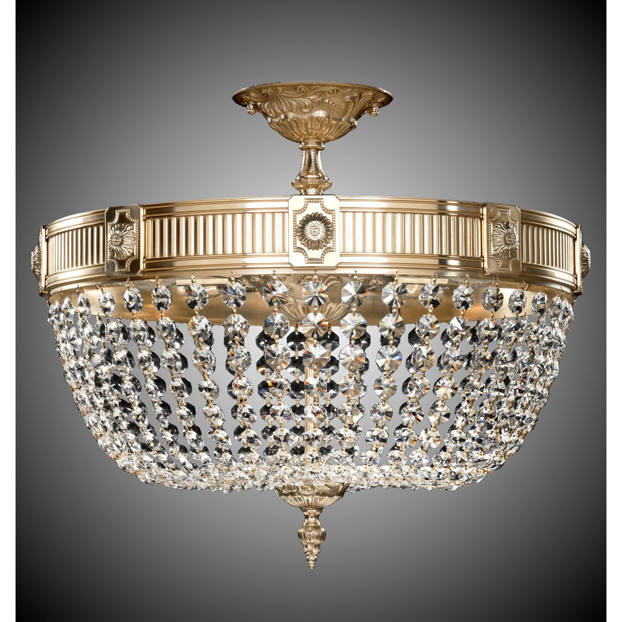 Valencia 19 Inch 9 Light Flush Mount,