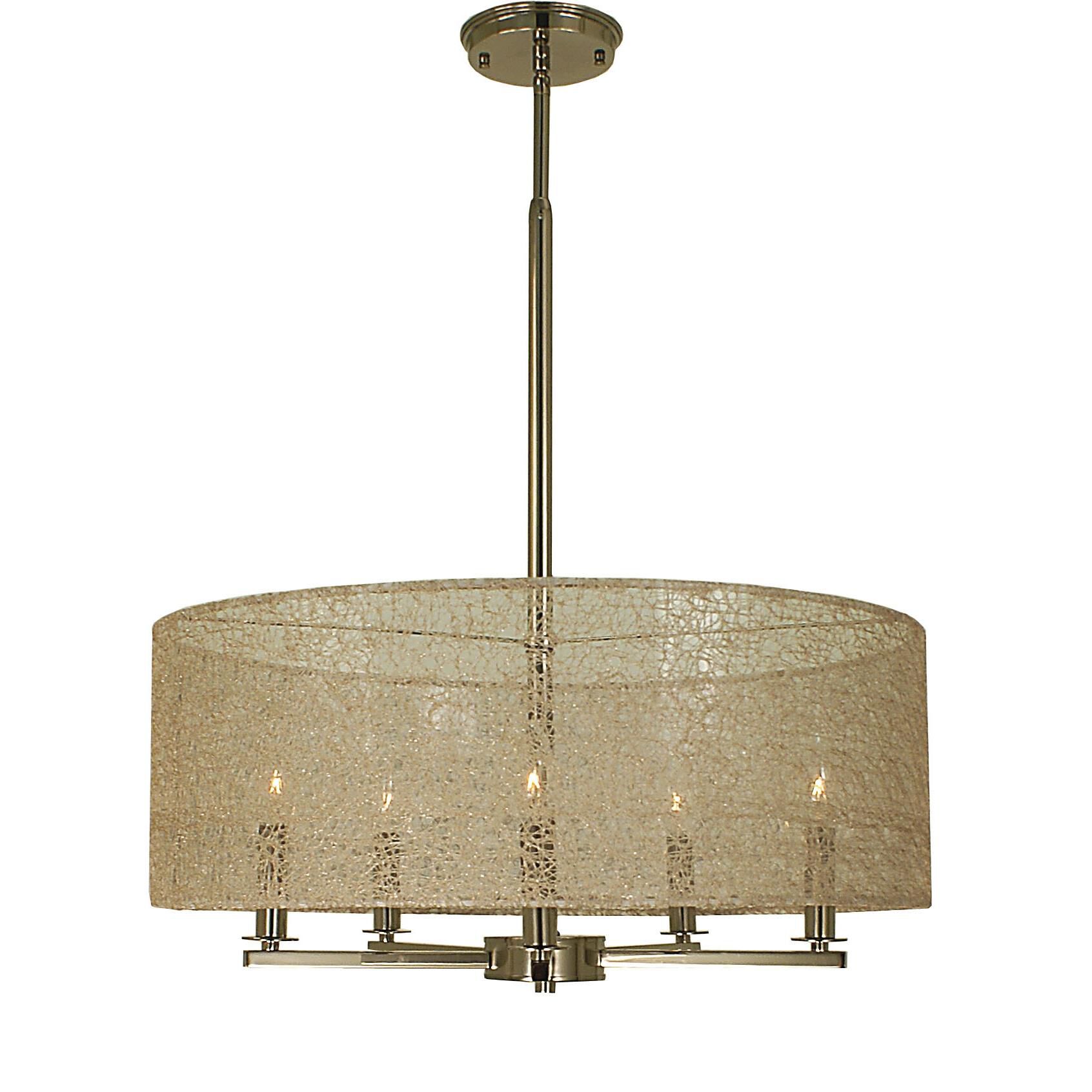 Chloe 22 Inch 5 Light Mini Chandelier by Framburg