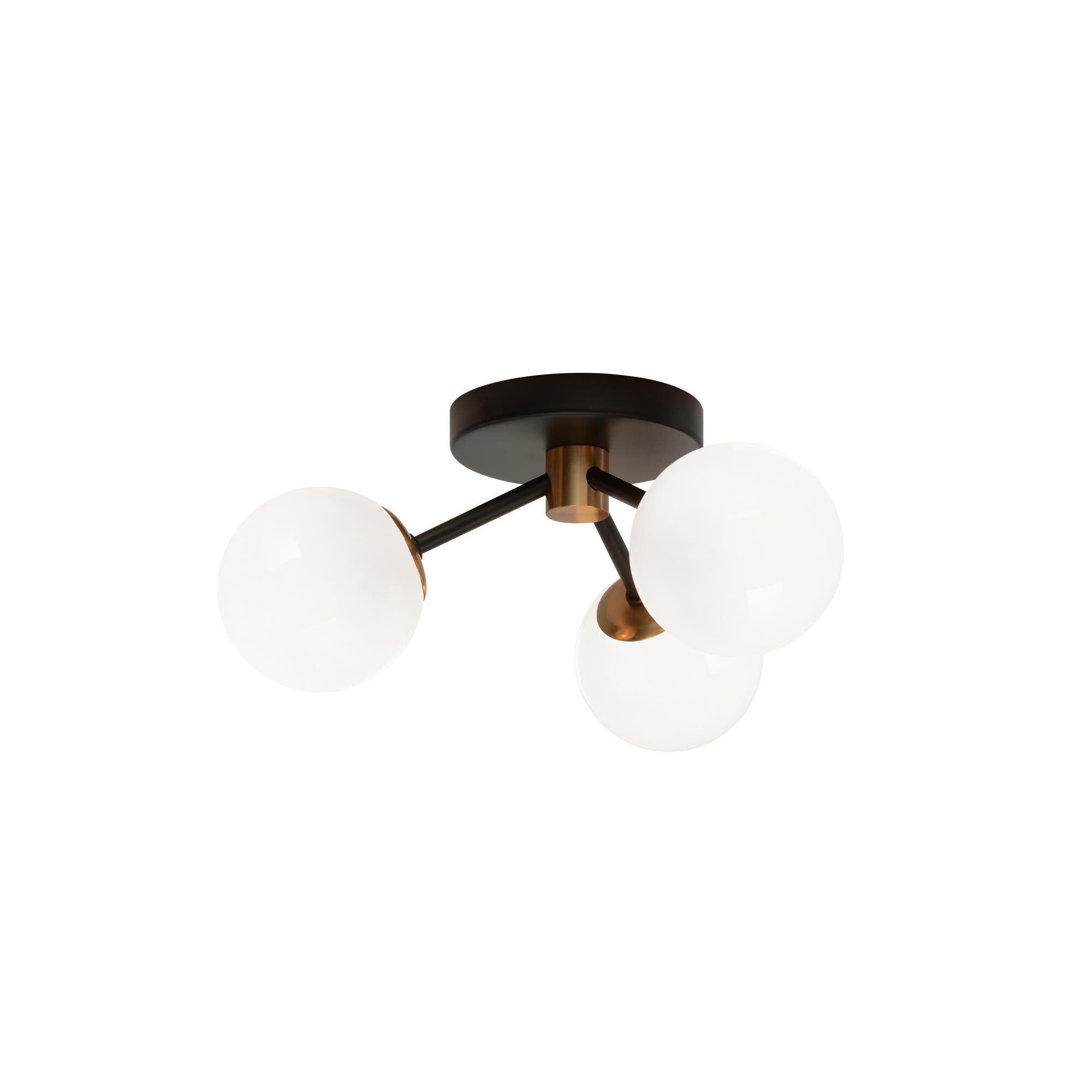 Novu 3 Light LED Flush Mount by Matteo Lighting