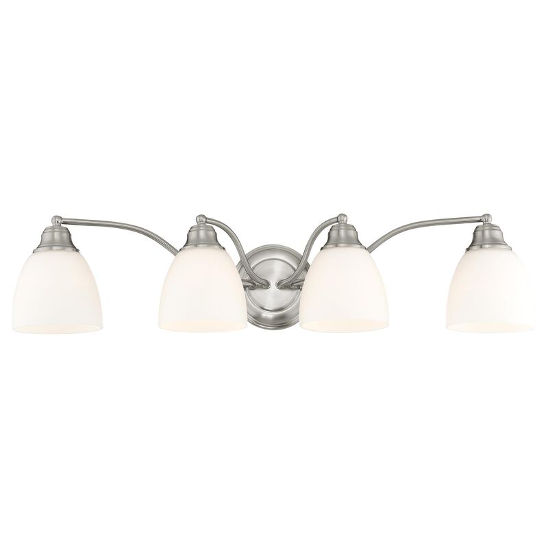 Somerville 30 Inch 4 Light Bath Vanity Light by Livex Lighting