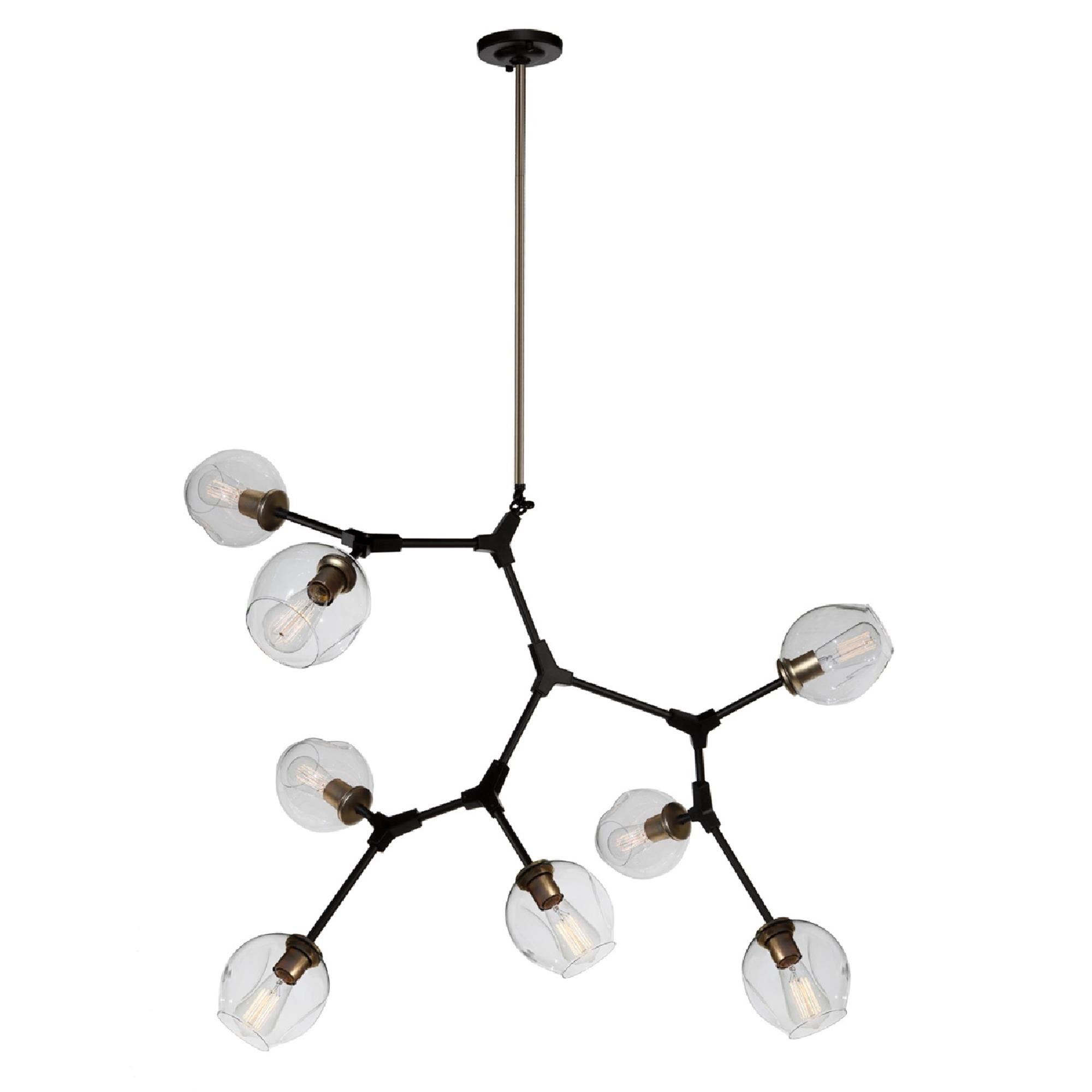 Organic 40 Inch 8 Light Chandelier by Artcraft