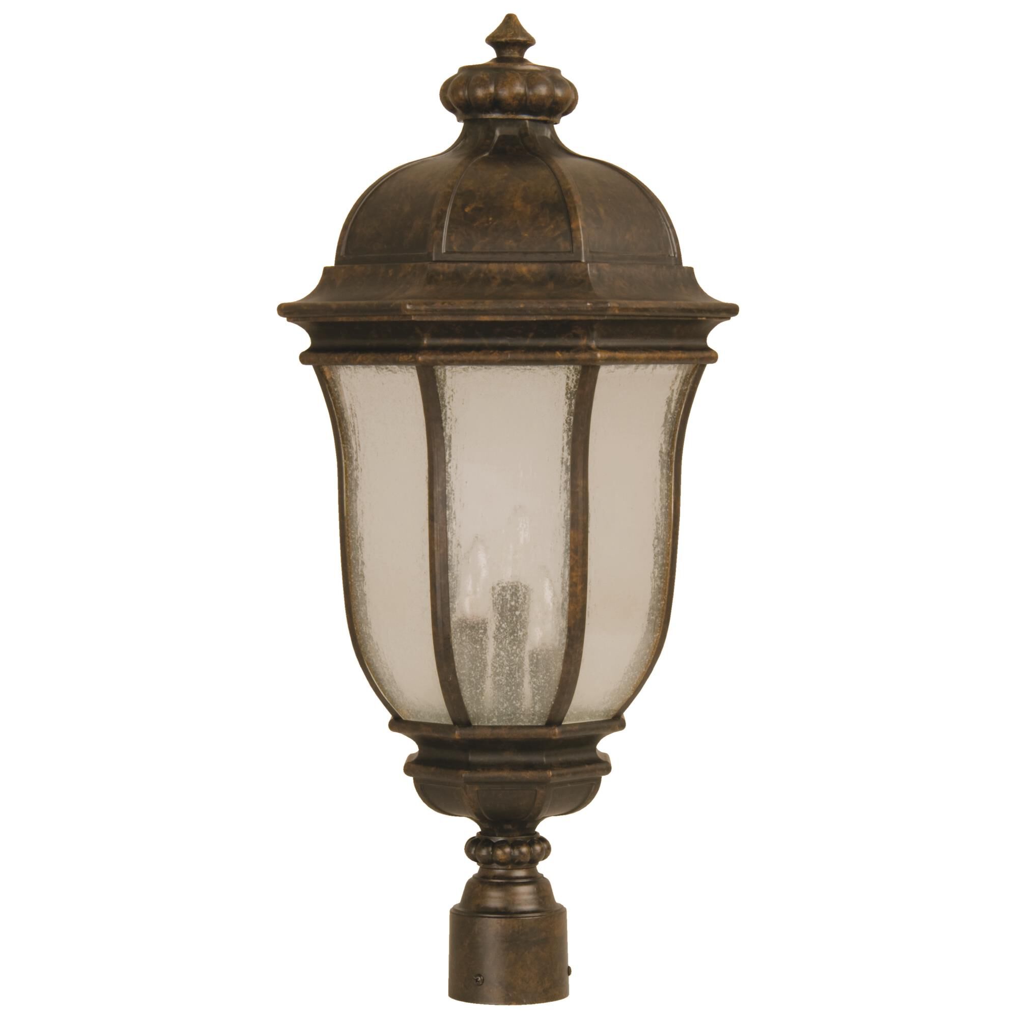 Shown in Peruvian Bronze Outdoor finish and 0.0 glass and 0.0 shade