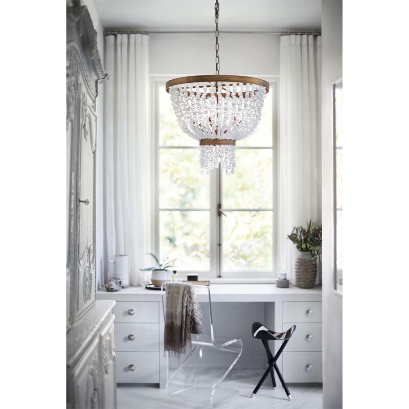 Dune 25 Inch LED Large Pendant by Fredrick Ramond