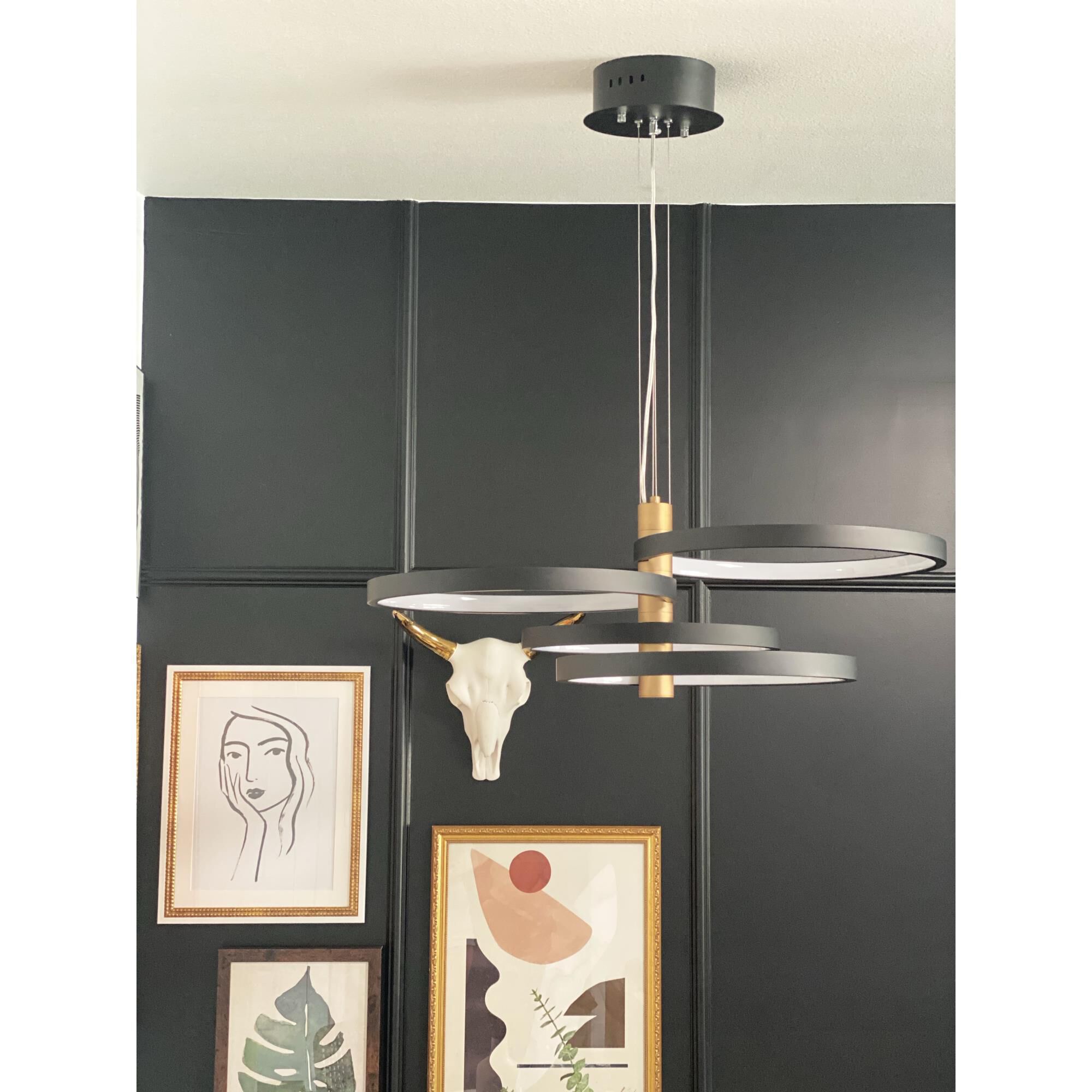 Hoopla Multi Light Pendant by ET2 Lighting