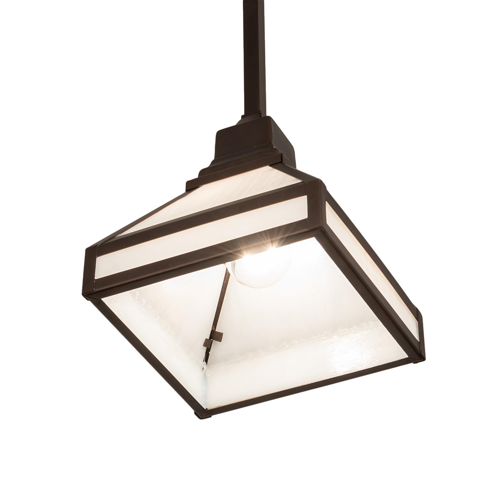 Meyda Lighting Mission 10 Inch Mini Pendant