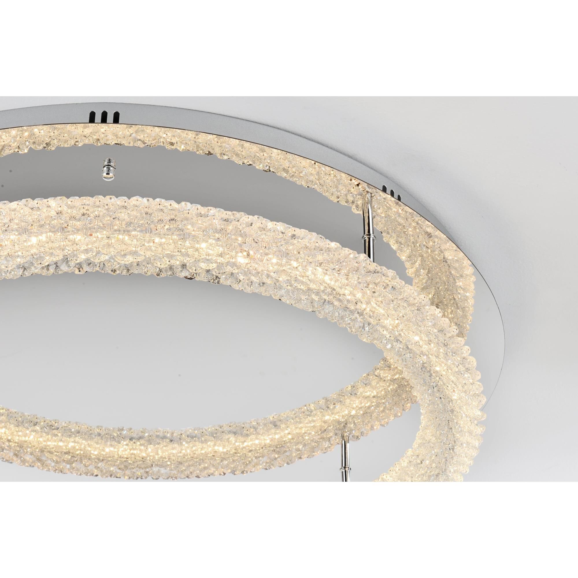 Bowen 30 Inch Flush Mount by Elegant Lighting