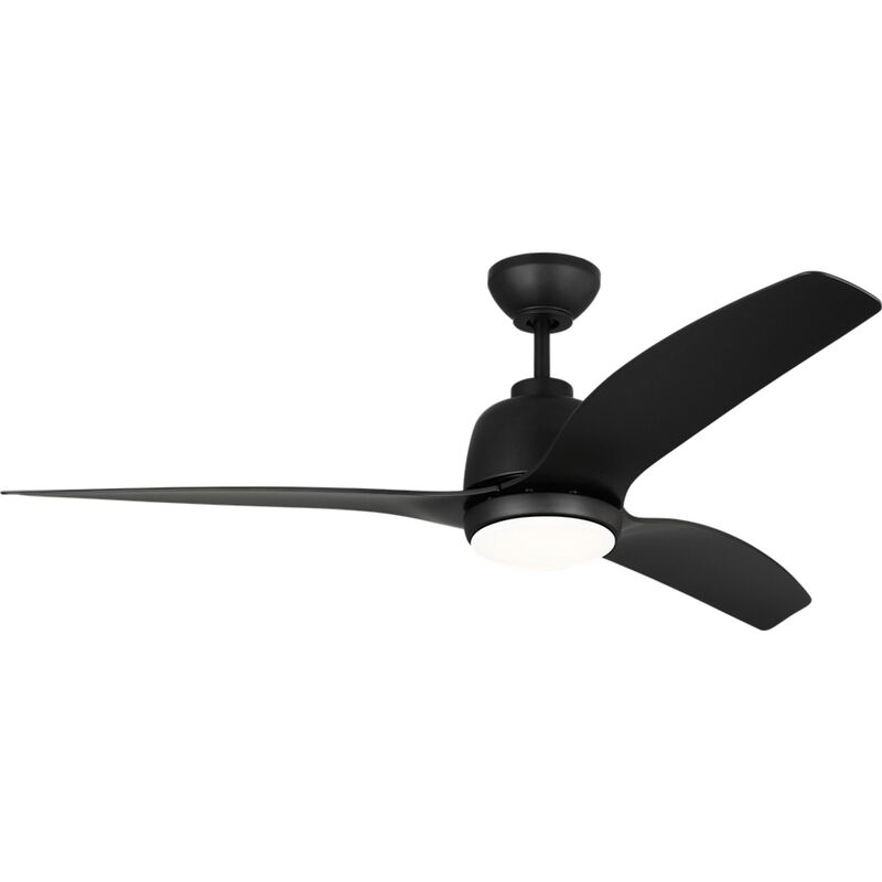 Avila Coastal 54 Inch Ceiling Fan with Light Kit by Visual Comfort Fan