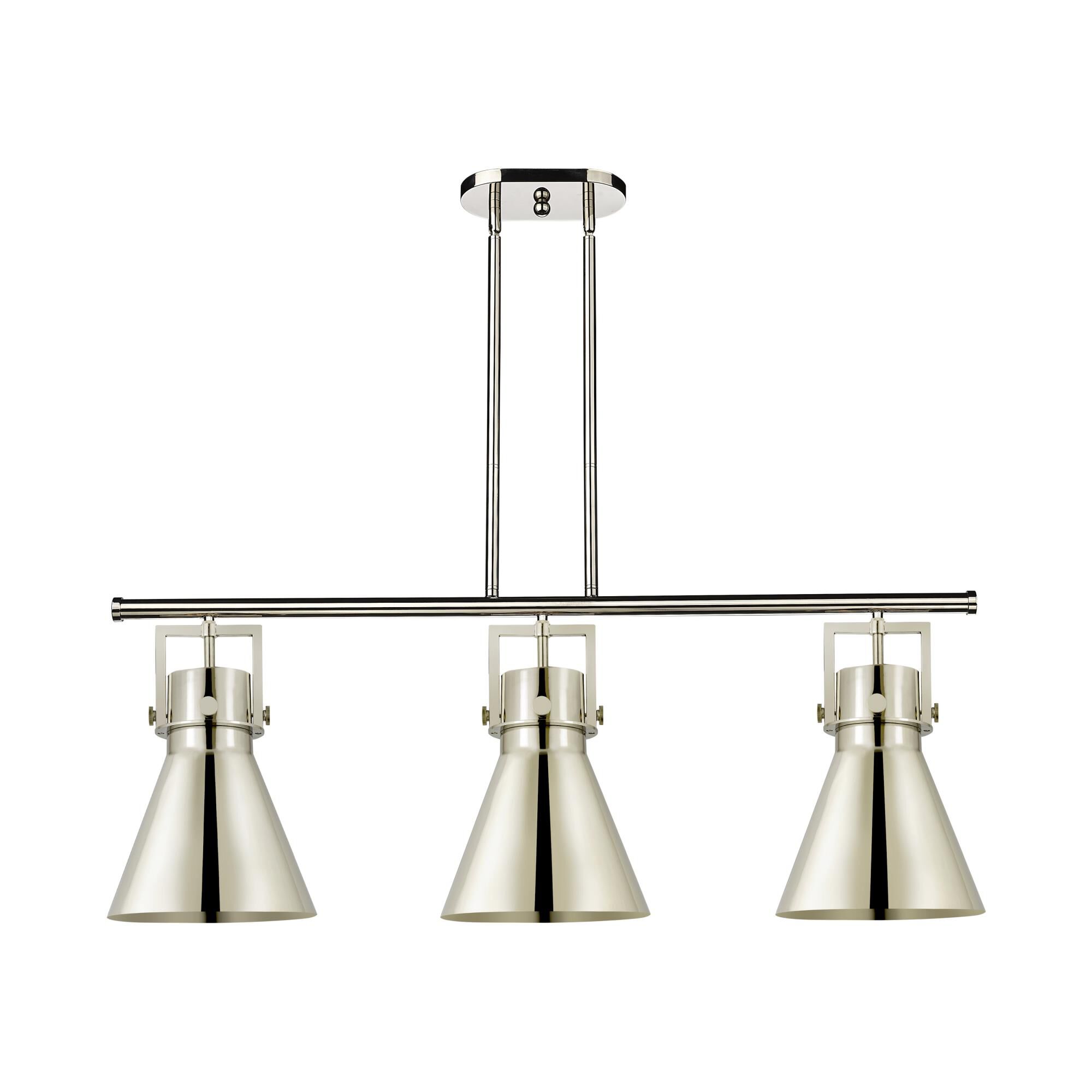 Bruno Marashlian Newton Cone 42 Inch Linear Suspension Light by Innovations Lighting
