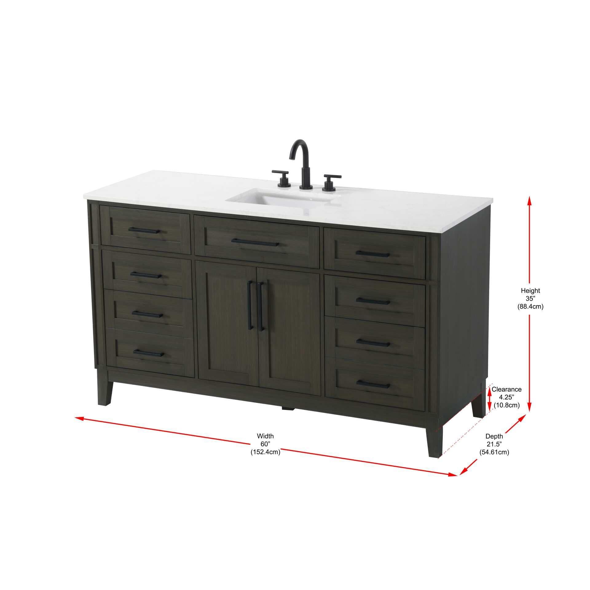 Shown in Mocha Brown finish