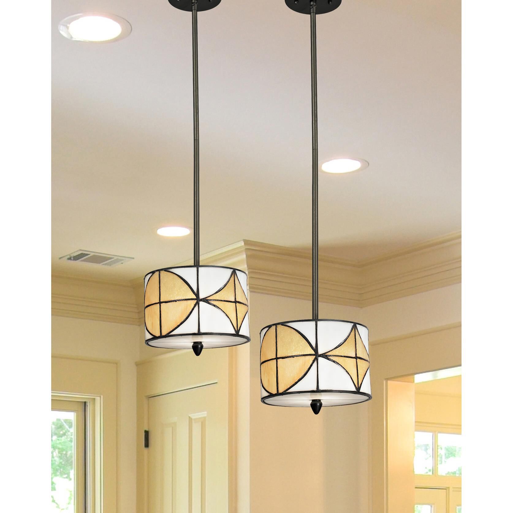 Varesa 8 Inch Mini Pendant by Dale Tiffany