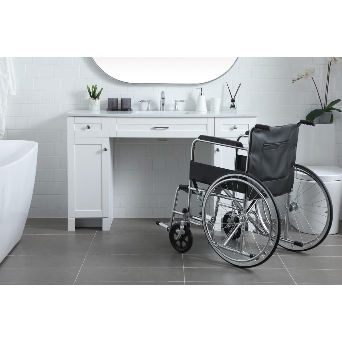 Cooper 54 Inch Bath Vanity by Elegant Decor