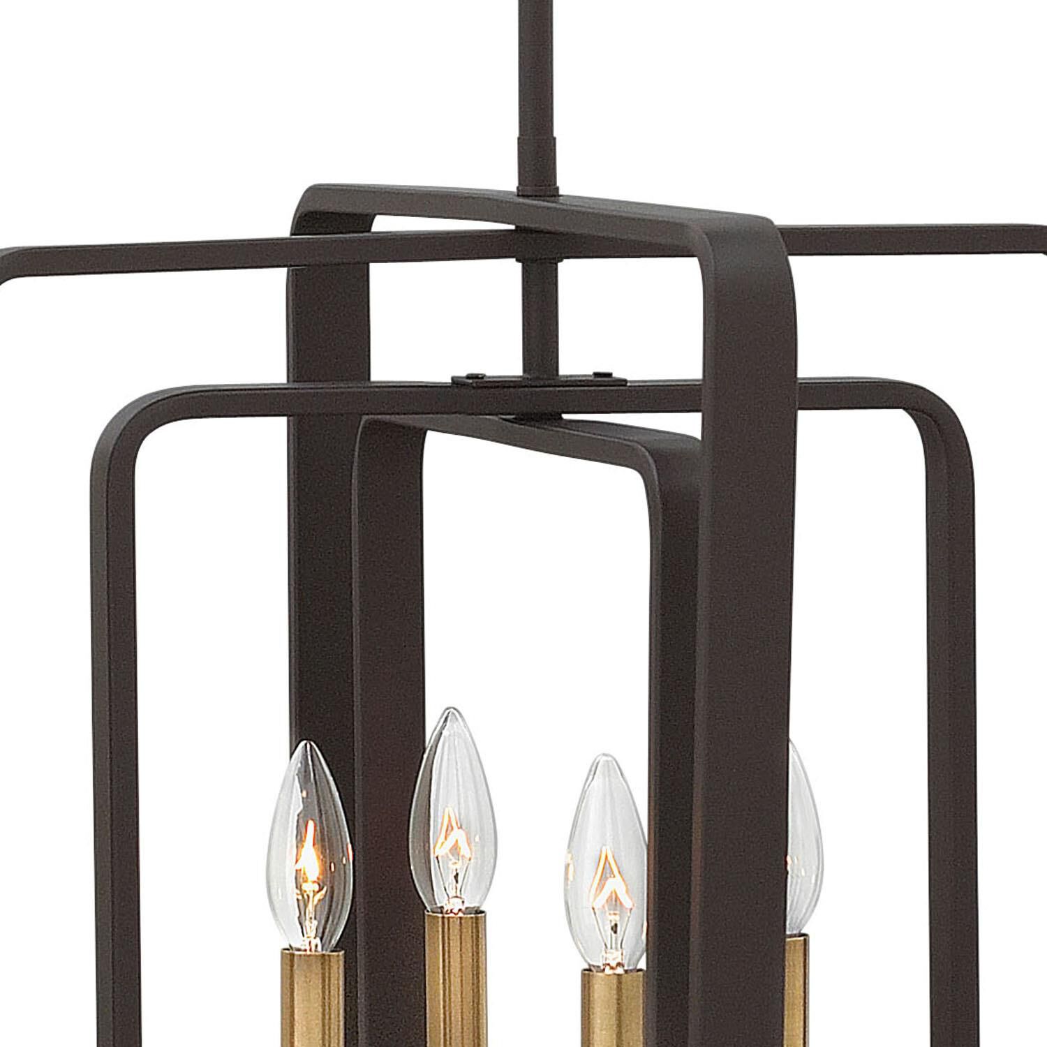 Quentin 17 Inch 4 Light Mini Chandelier by Hinkley Lighting