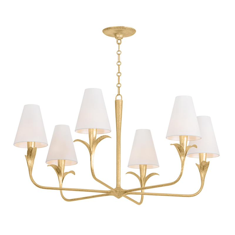 Quill 40 Inch Chandelier by Troy Lighting