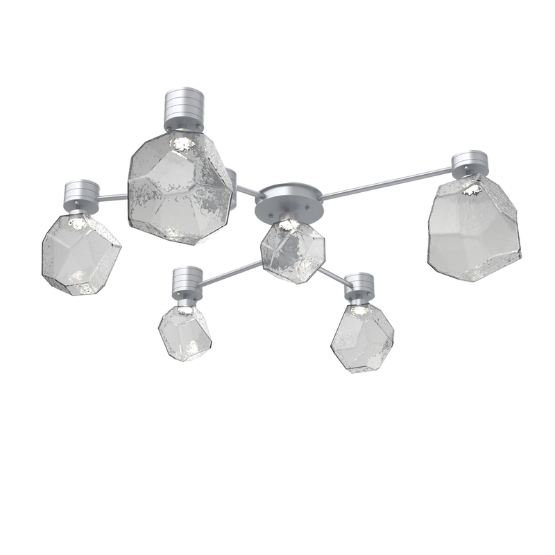 Levi Wilson Gem 38 Inch Semi Flush Mount by Hammerton Studio