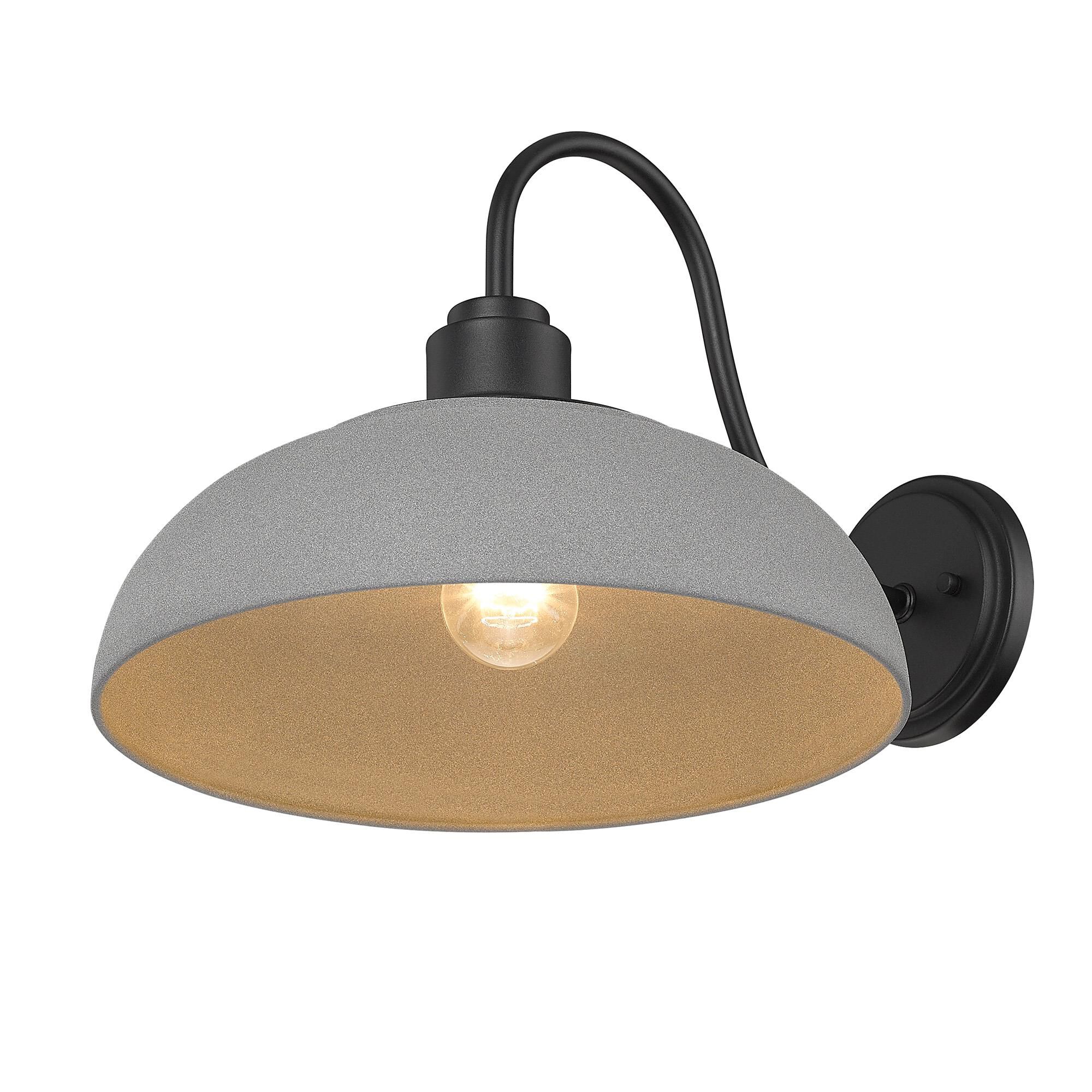 Levitt 12 Inch Outdoor Wall Light by Golden Lighting
