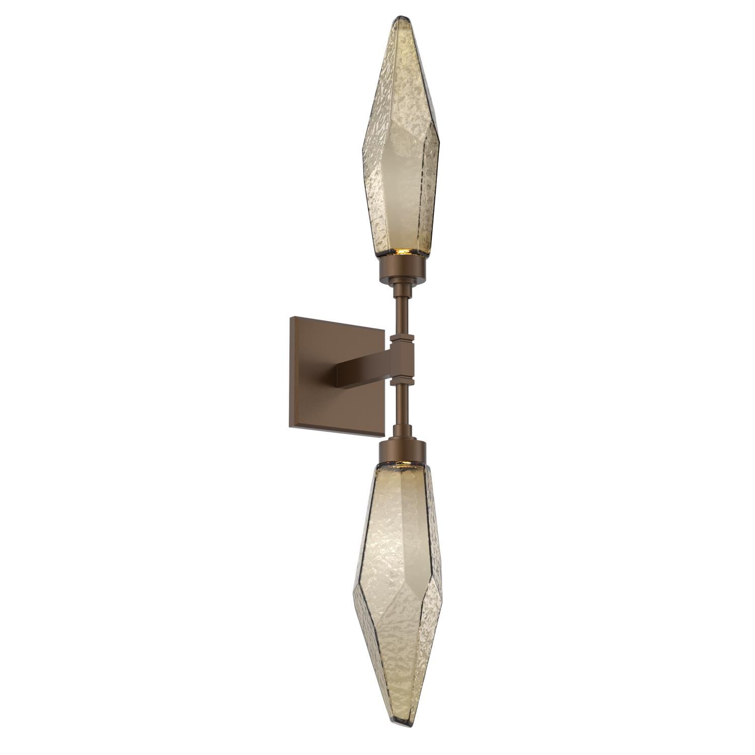 Rock Crystal 29 Inch LED Wall Sconce by Hammerton Studio