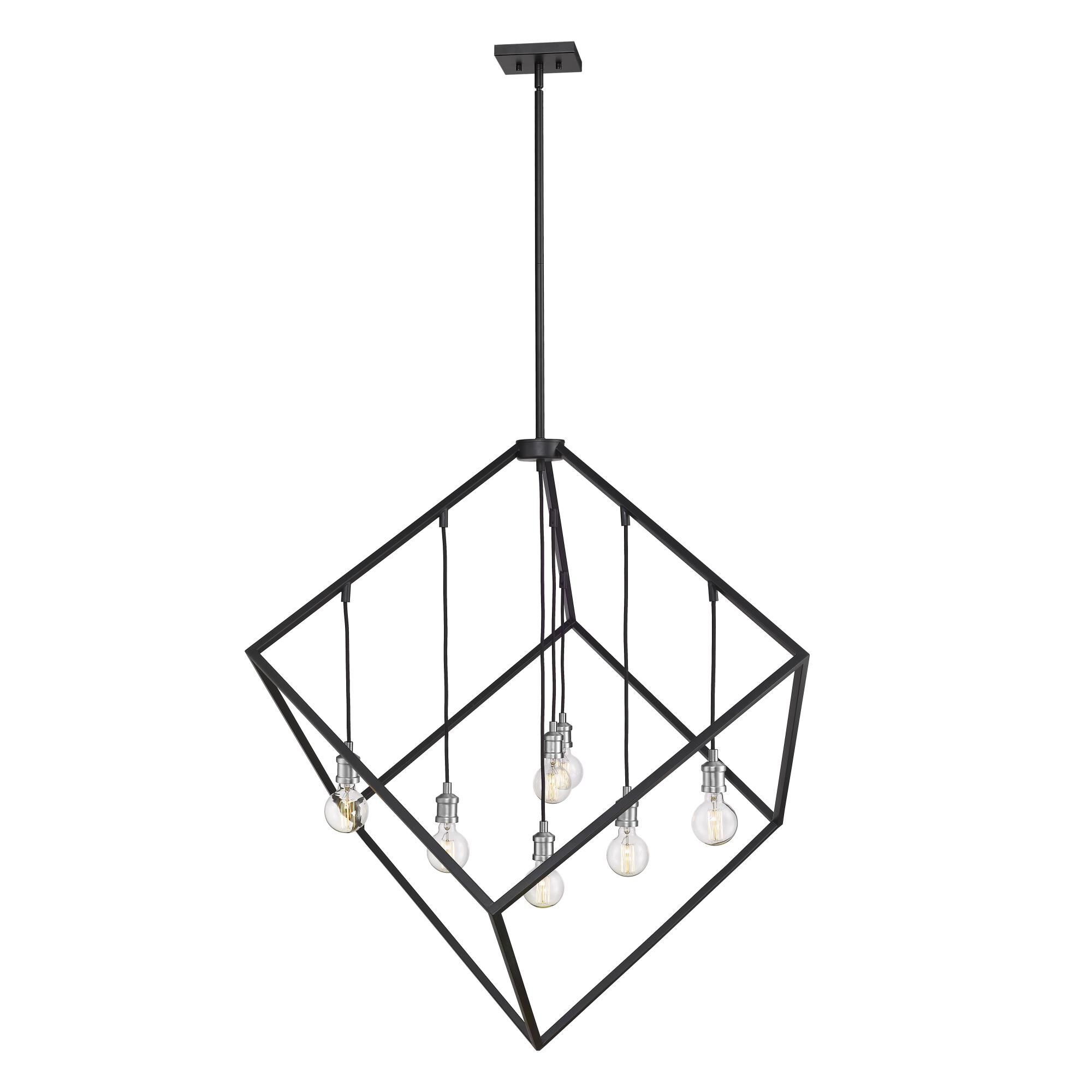 Vertical 44 Inch 7 Light Chandelier by Z-Lite