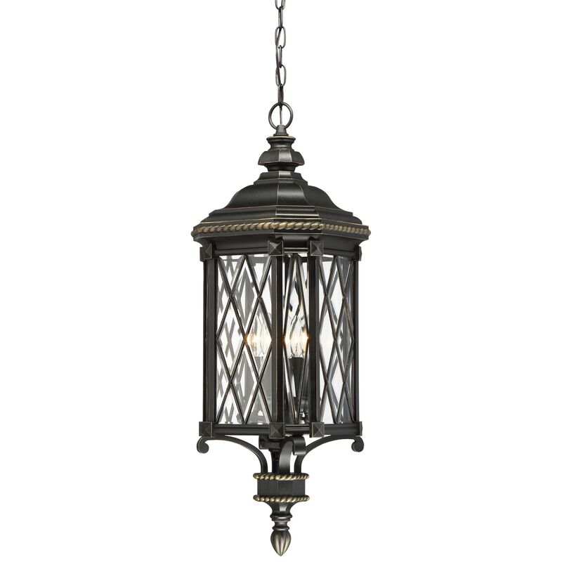 Bexley Manor Large Outdoor Hanging Lantern by Minka Lavery