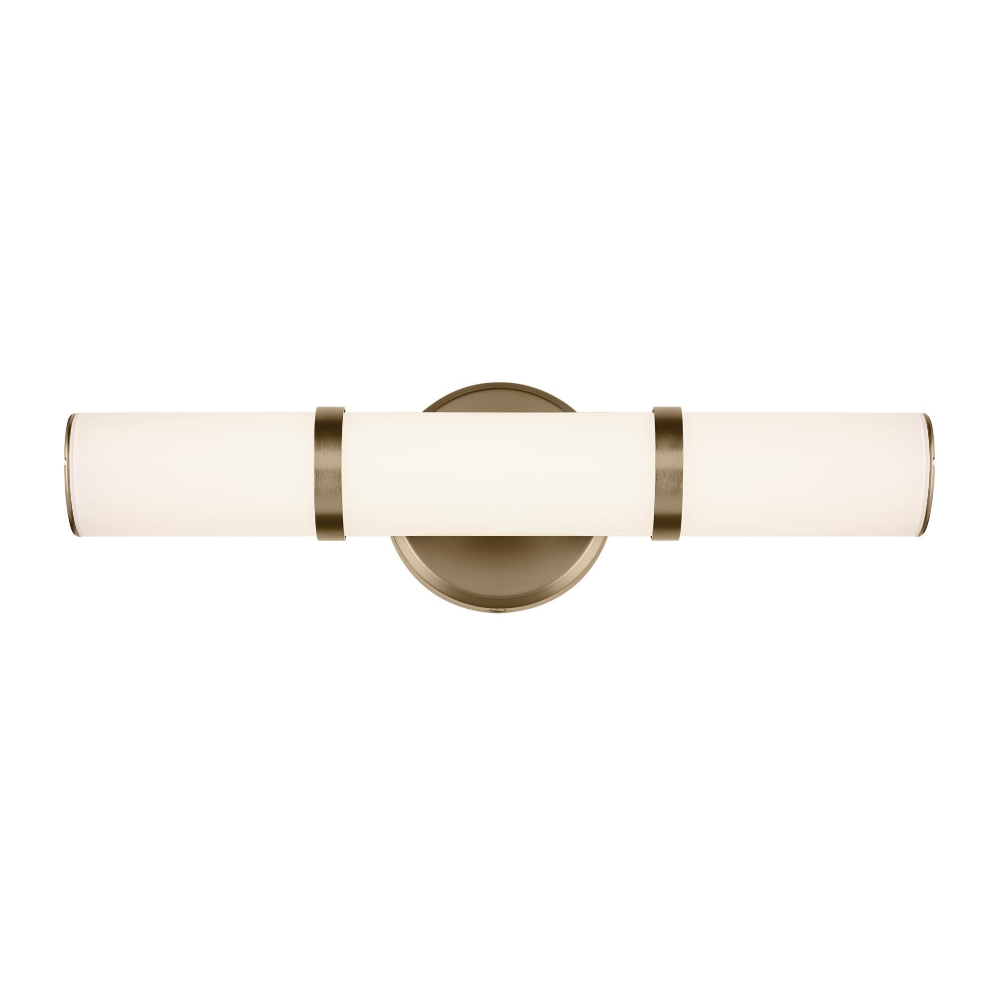 Shown in Champagne Bronze finish and Clear with Painted White Inside glass