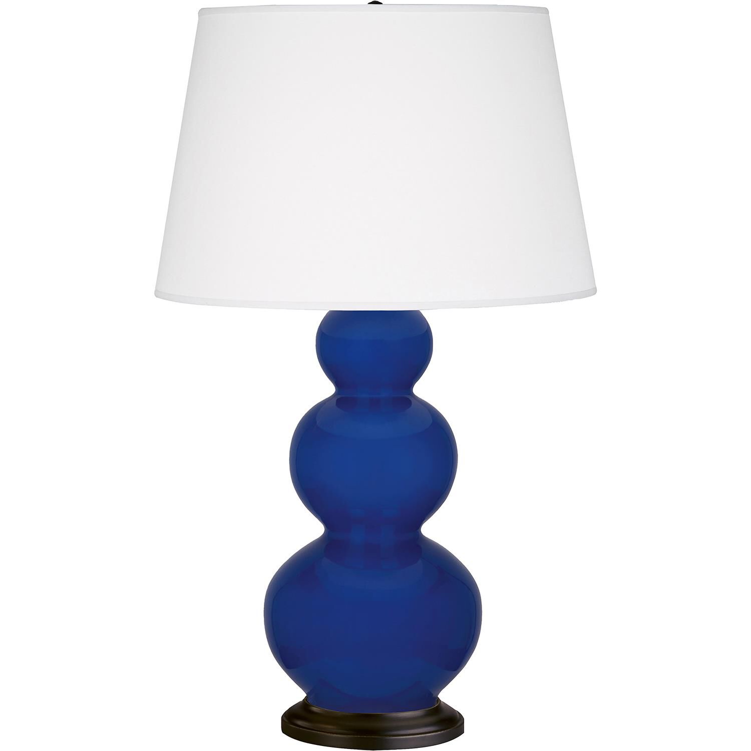Triple Gourd 33 Inch Table Lamp by Robert Abbey