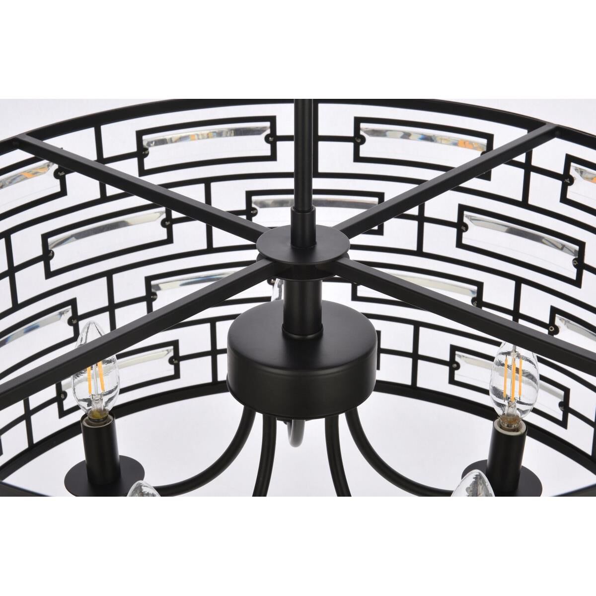 Kennedy 24 Inch Large Pendant by Elegant Lighting