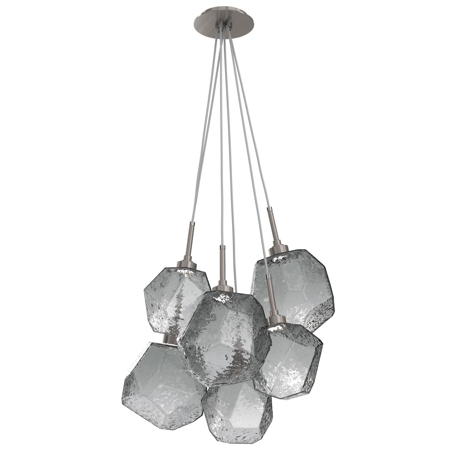 Gem 18 Inch 6 Light LED Multi Light Pendant by Hammerton Studio