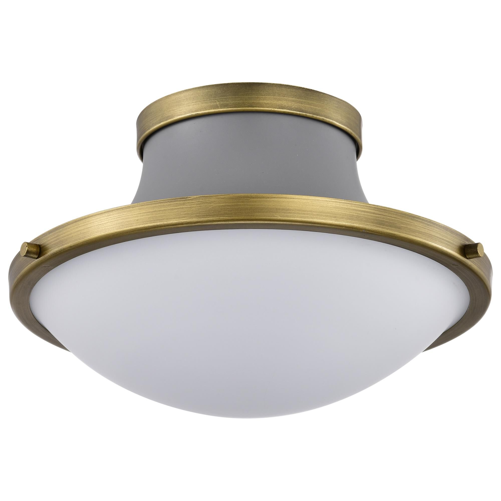 Lafayette 1 Light Semi Flush Light by Nuvo Lighting