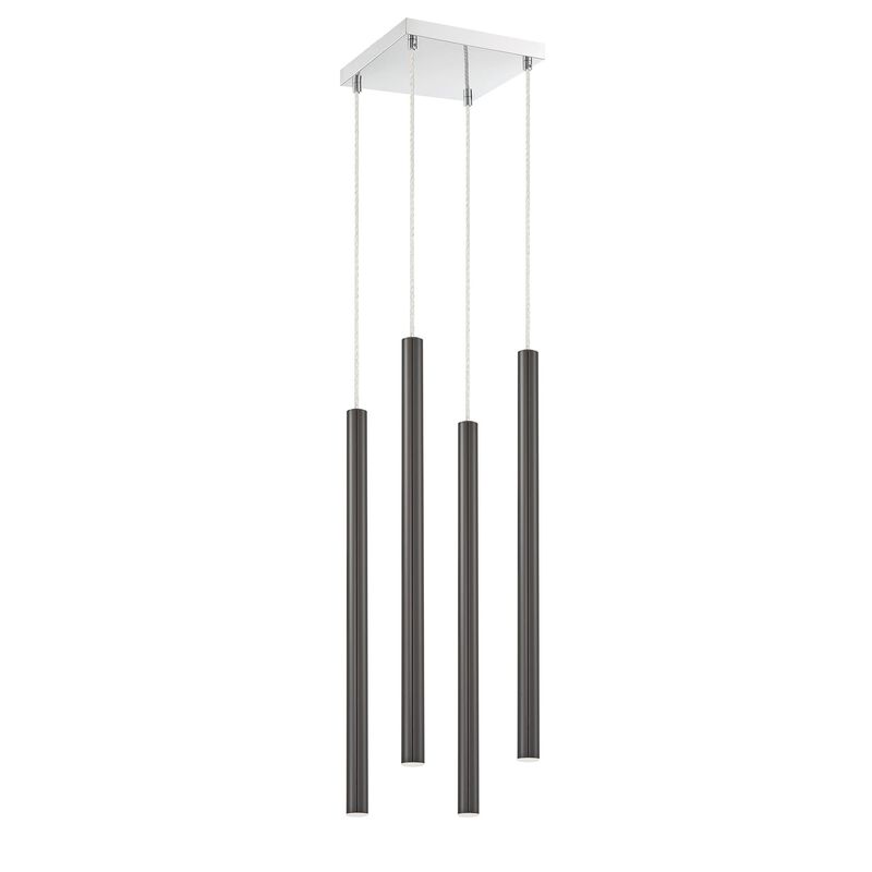 Forest 9 Inch 4 Light LED Linear Suspension Light by Z-Lite