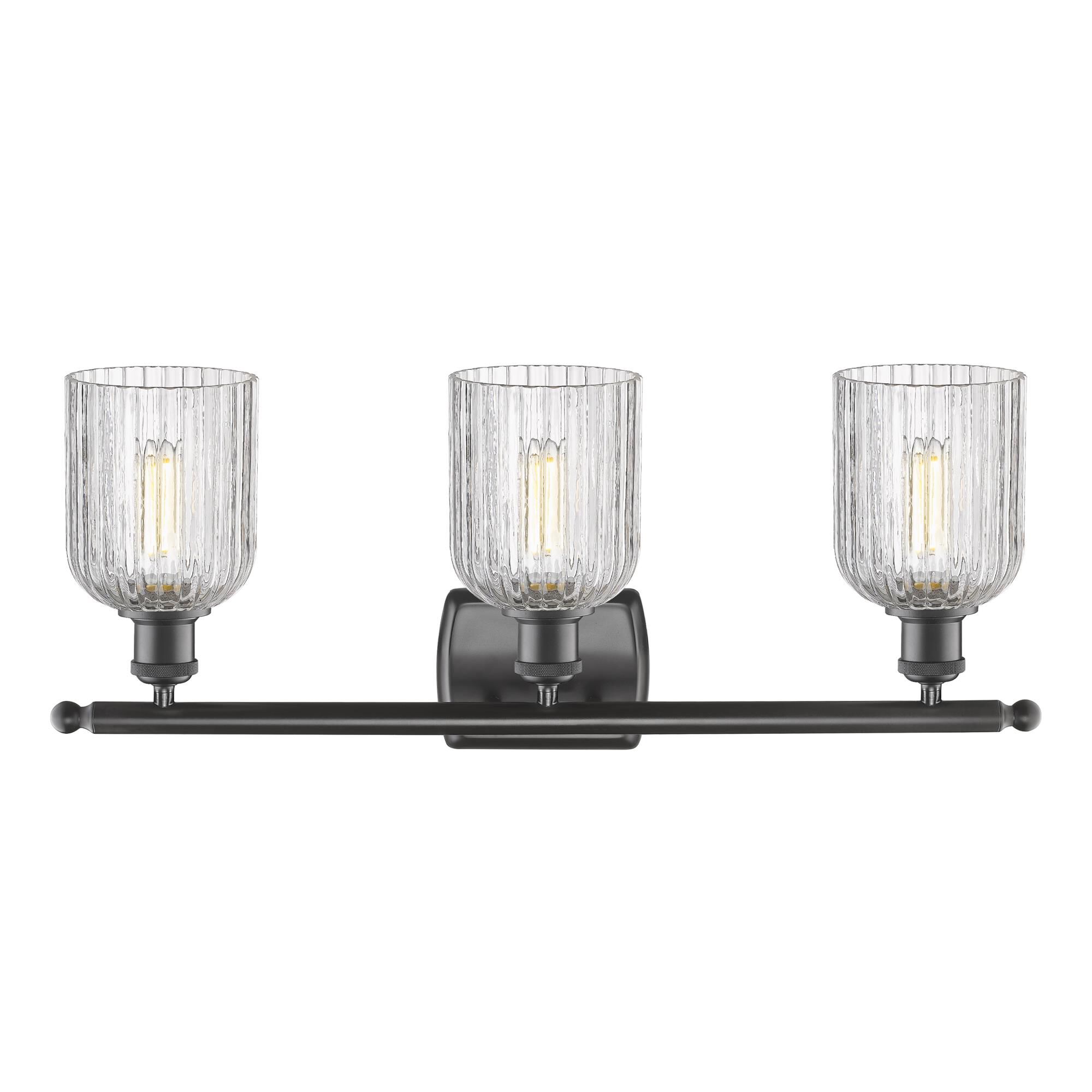 Shown in Oil Rubbed Bronze finish and Clear glass