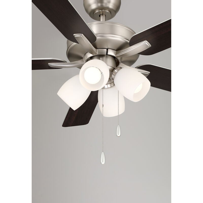 52 Inch Ceiling Fan with Light Kit by Meridian Lighting