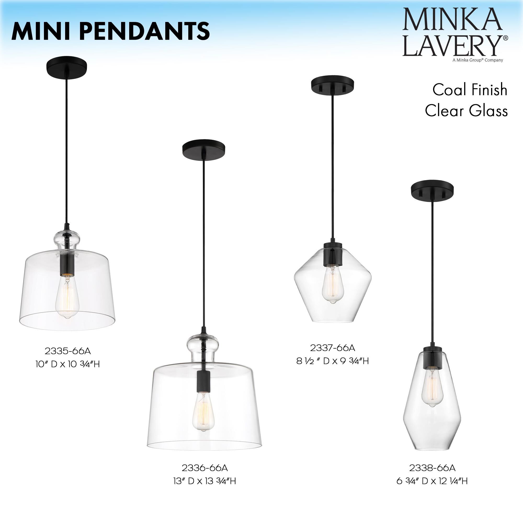 Minka Lavery 10 Inch Mini Pendant
