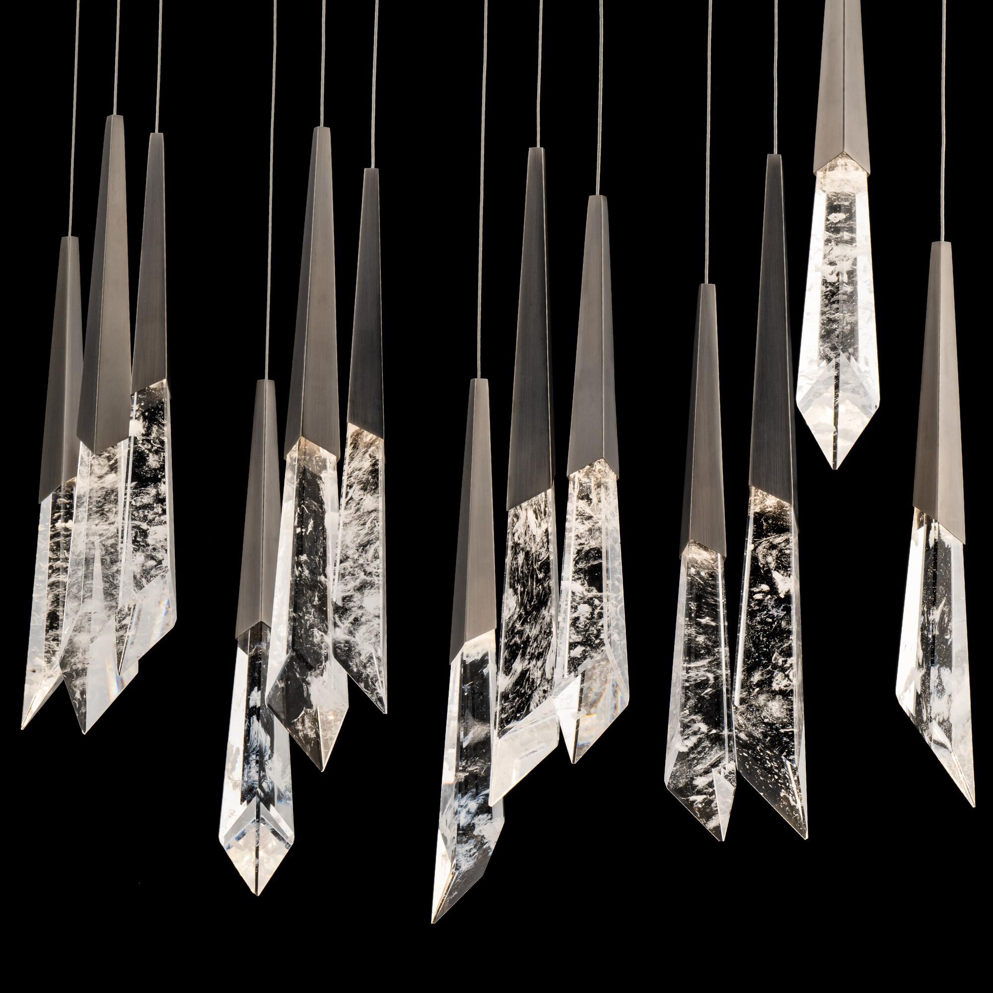 Solitude Linear Suspension Light by Schonbek Beyond