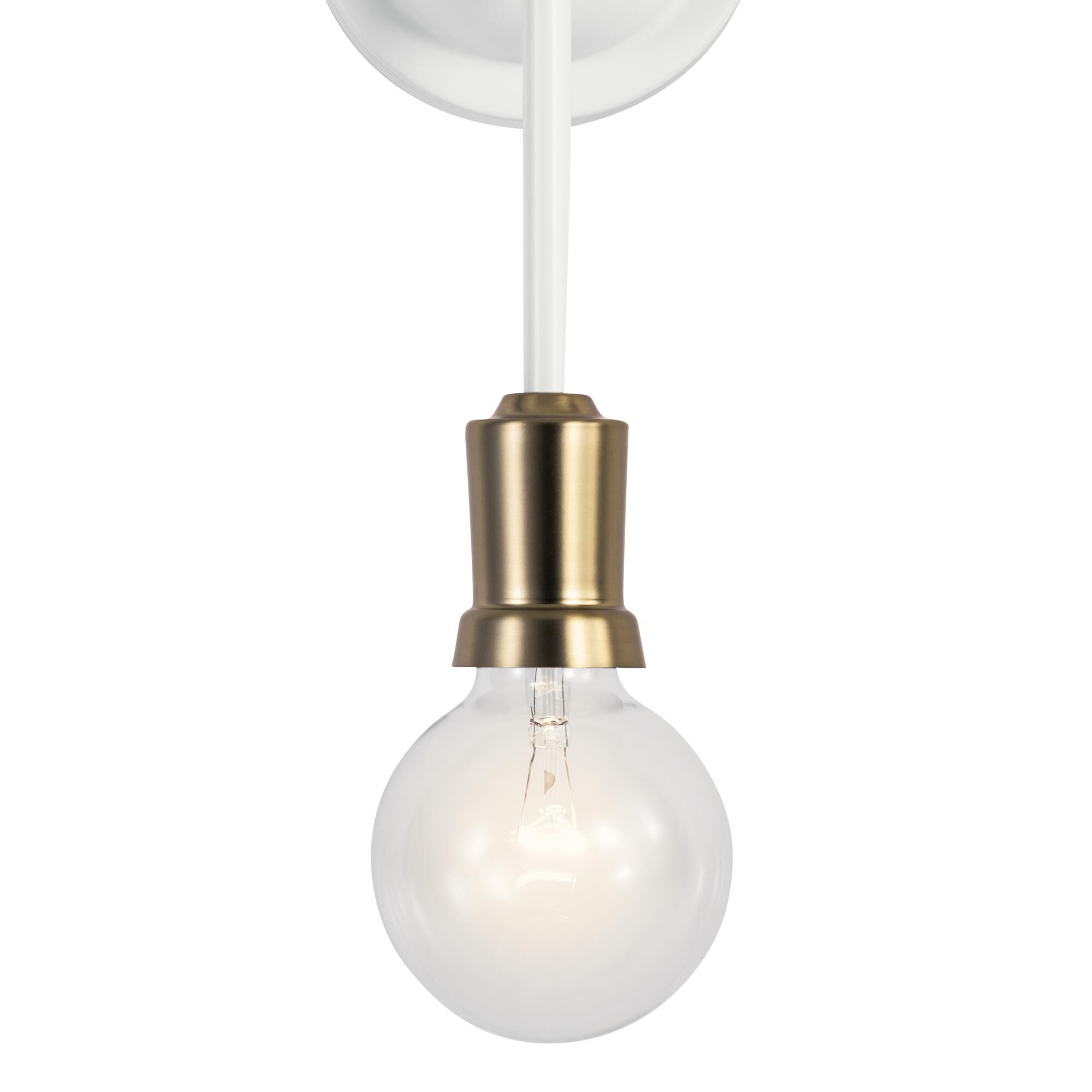 Shown in White finish