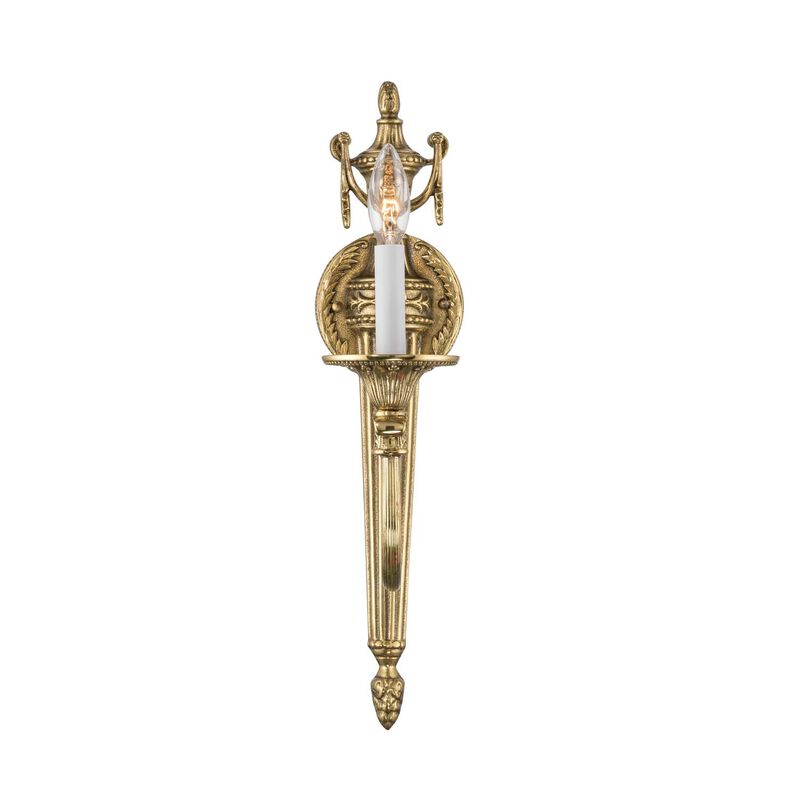 Cast Brass Wall Mount 20 Inch Bath Vanity Light by Crystorama