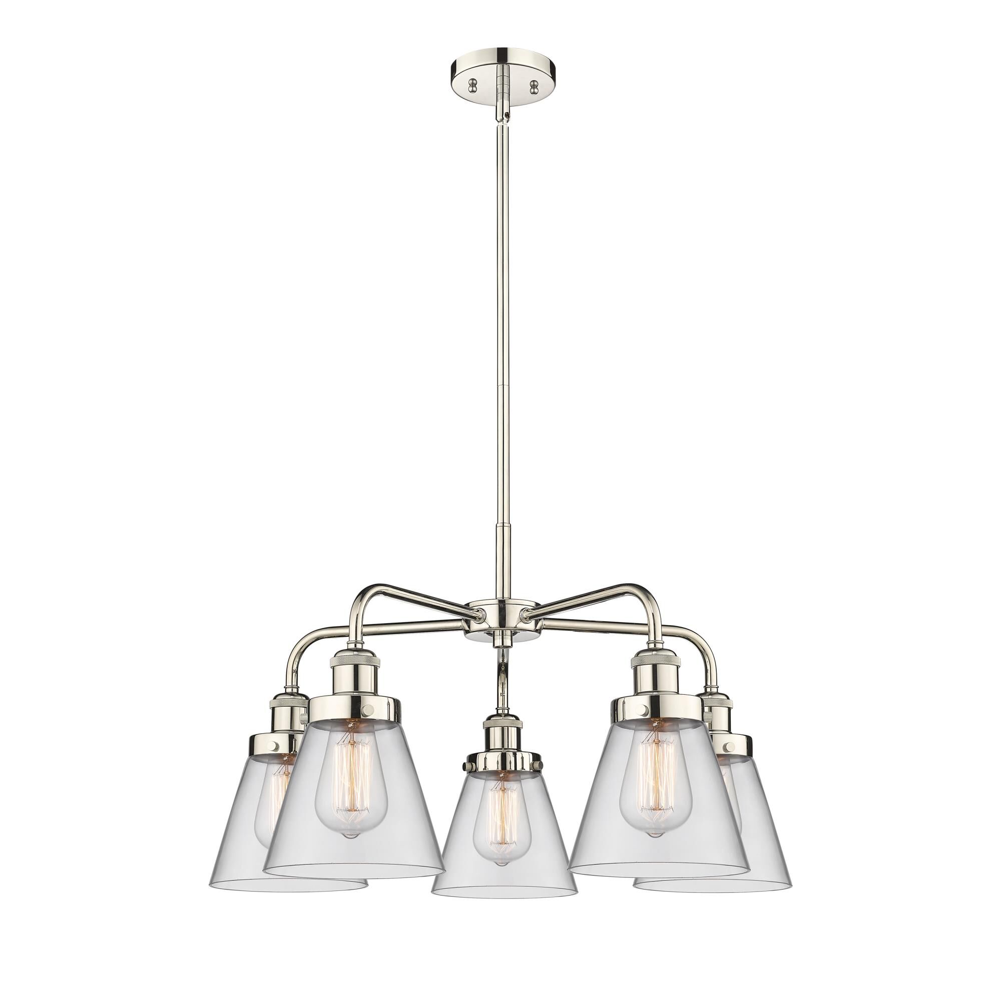 Bruno Marashlian Cone 24 Inch Chandelier by Innovations Lighting