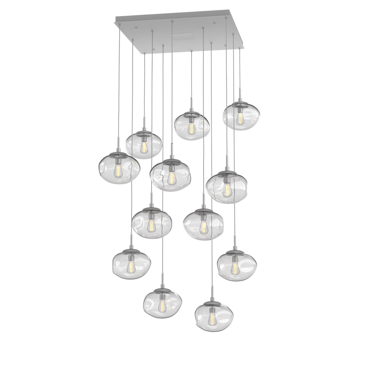 Levi Wilson Nebula 38 Inch 12 Light Multi Light Pendant by Hammerton Studio