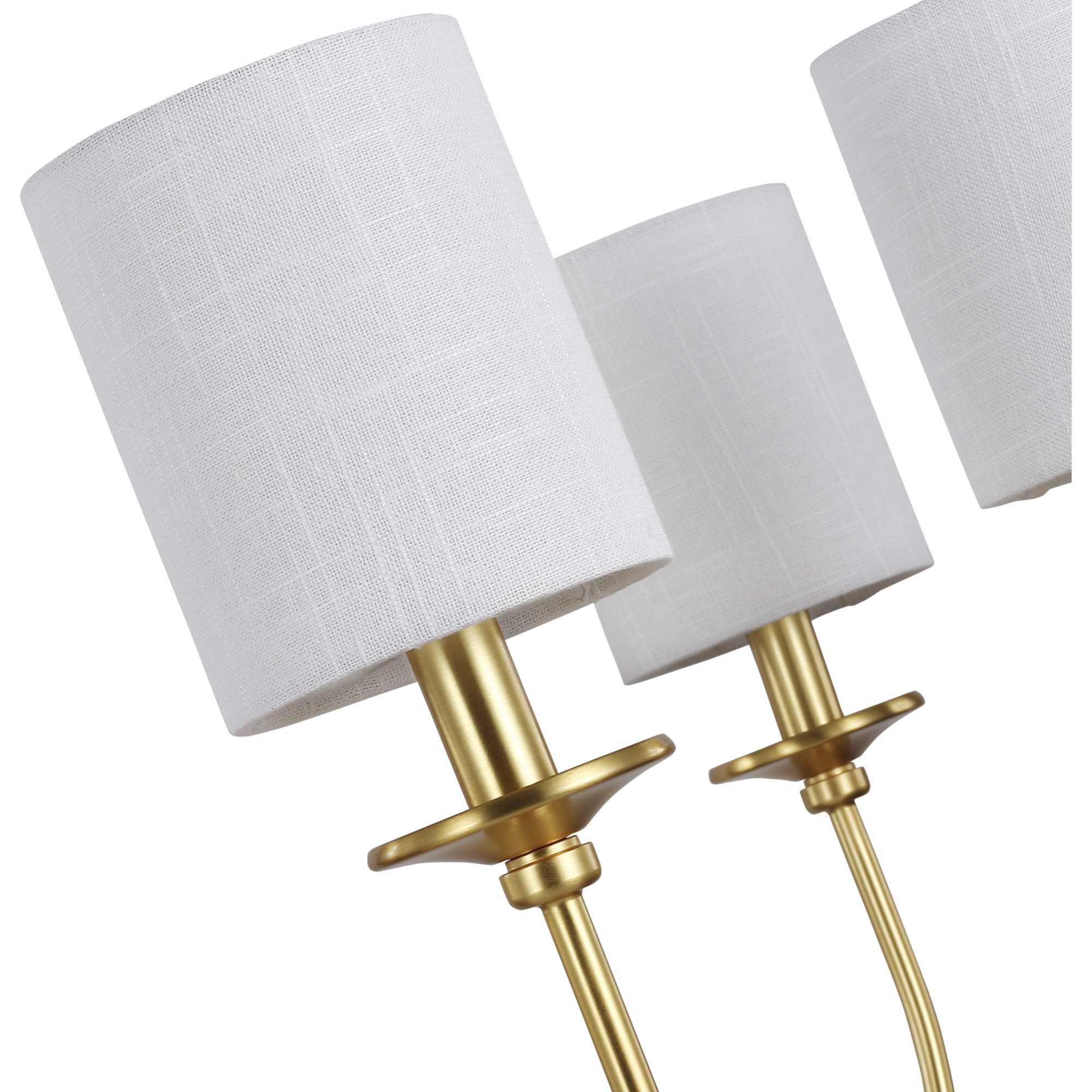 Bonita 30 Inch 6 Light Chandelier by Progress Lighting