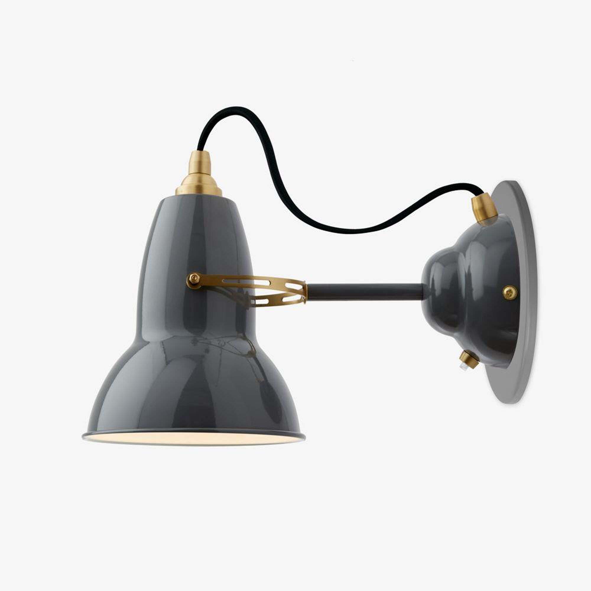 Shown in Elephant Grey finish and Steel shade