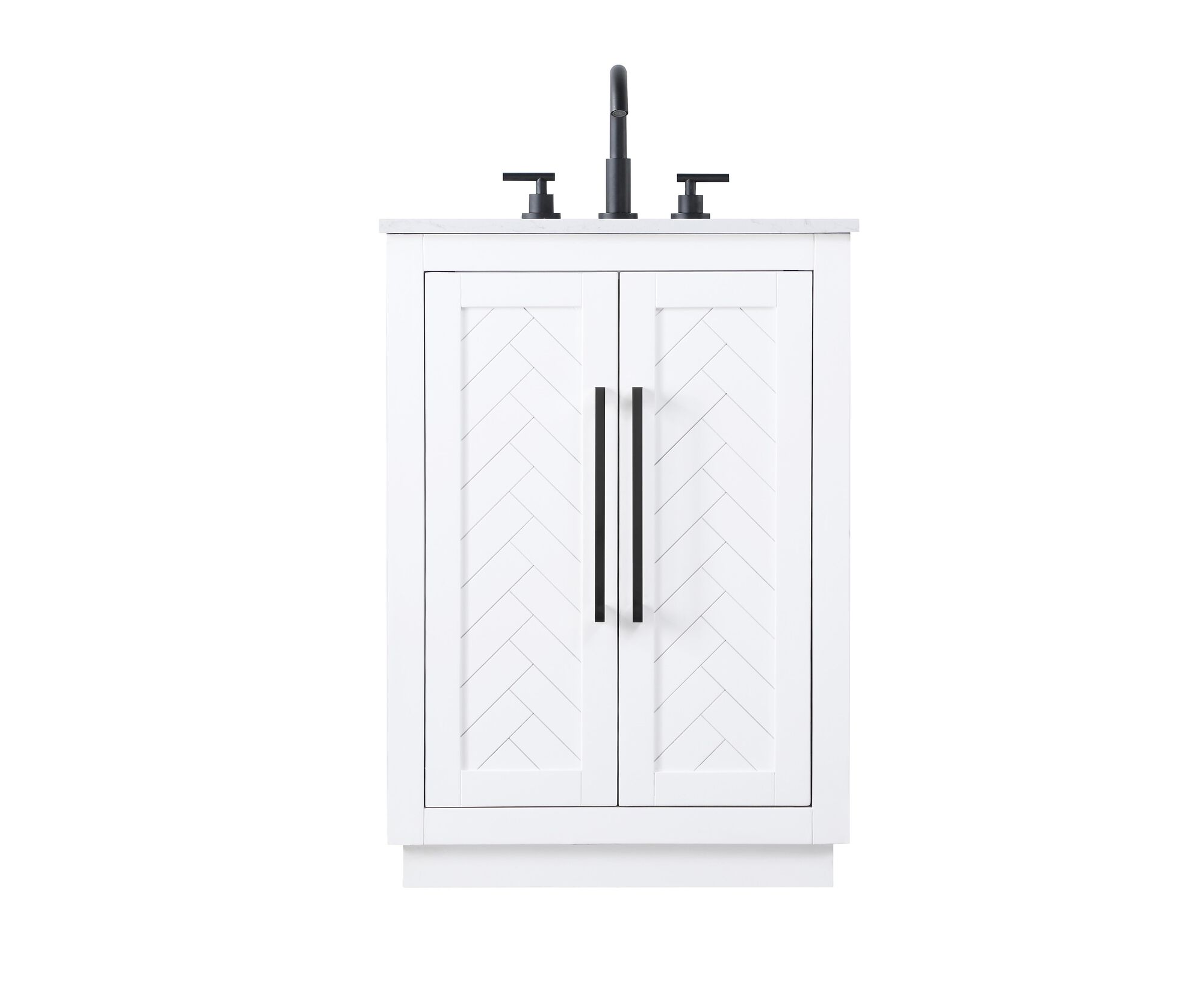Shown in White finish