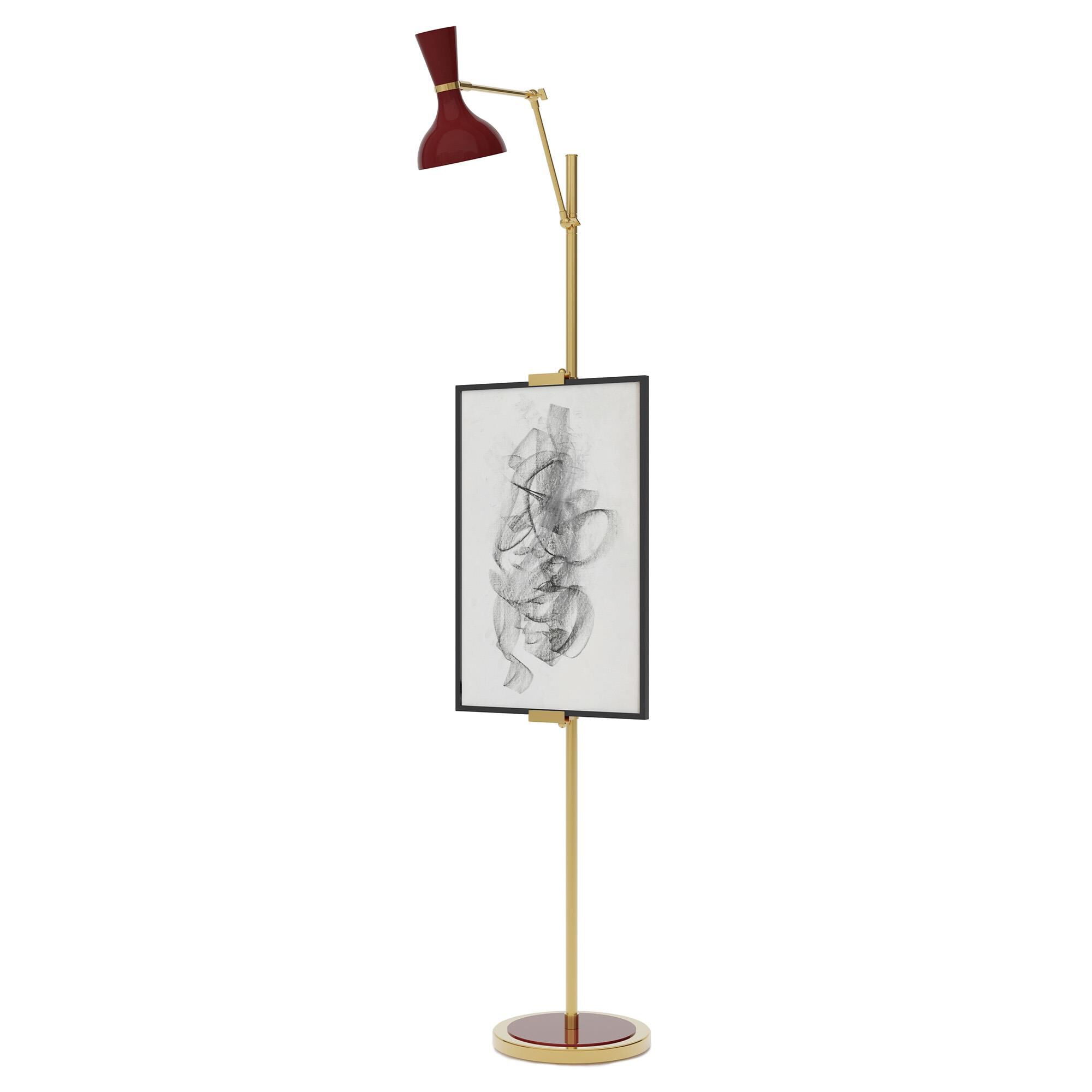Clare 76 Inch Reading Lamp by Robert Abbey