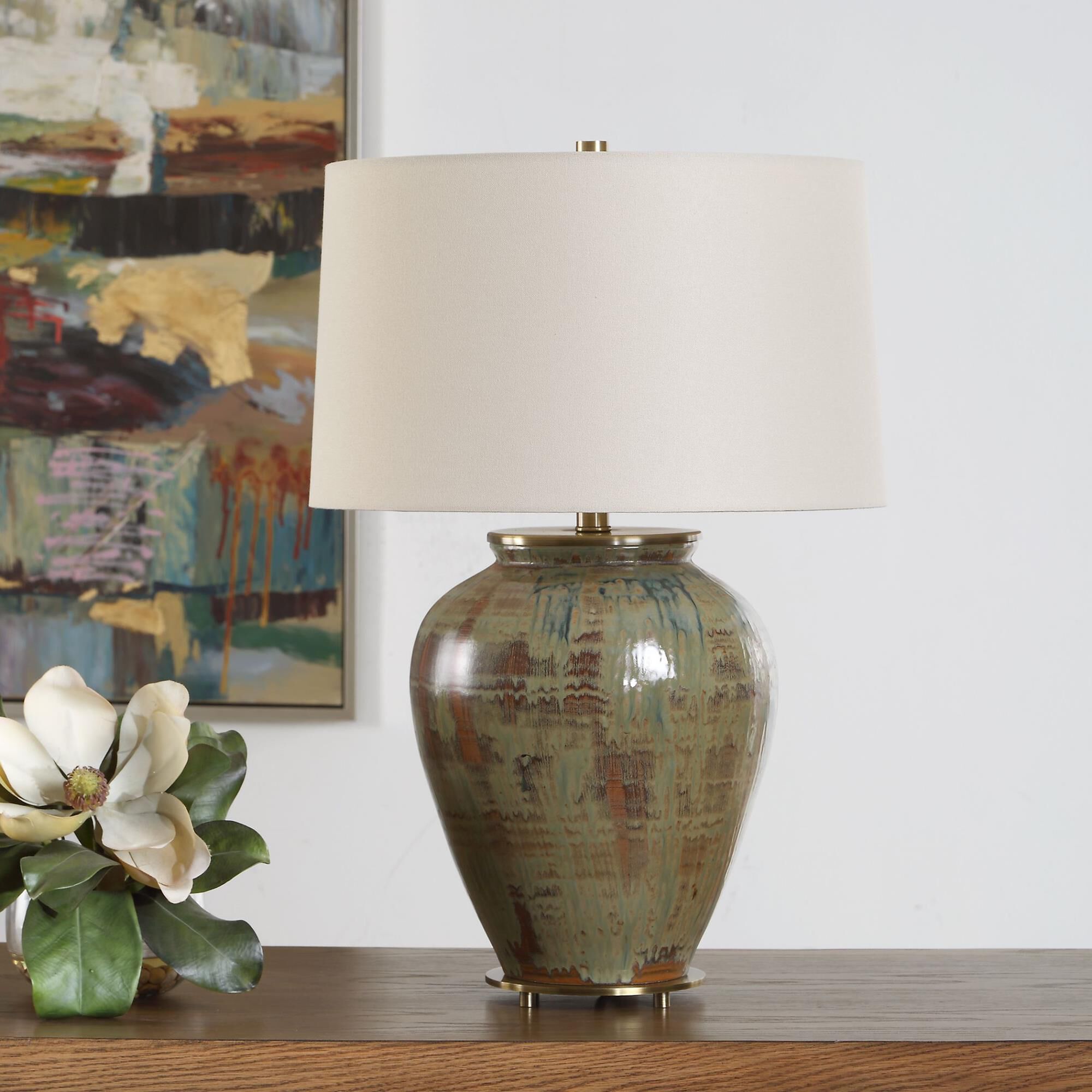 Osvaldo Mendoza Olisa 25 Inch Table Lamp by Uttermost