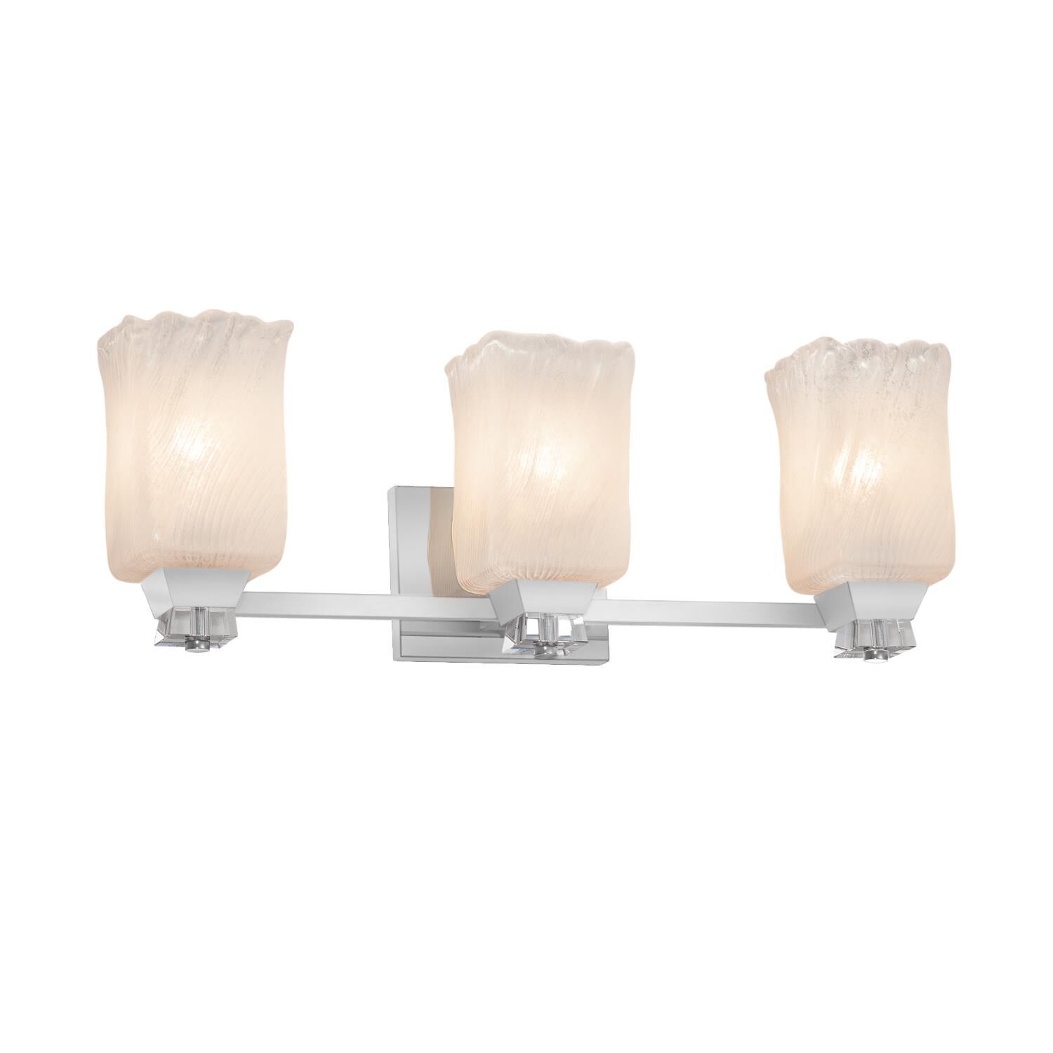 Veneto Luce 25 Inch 3 Light Bath Vanity Light by Justice Design Group