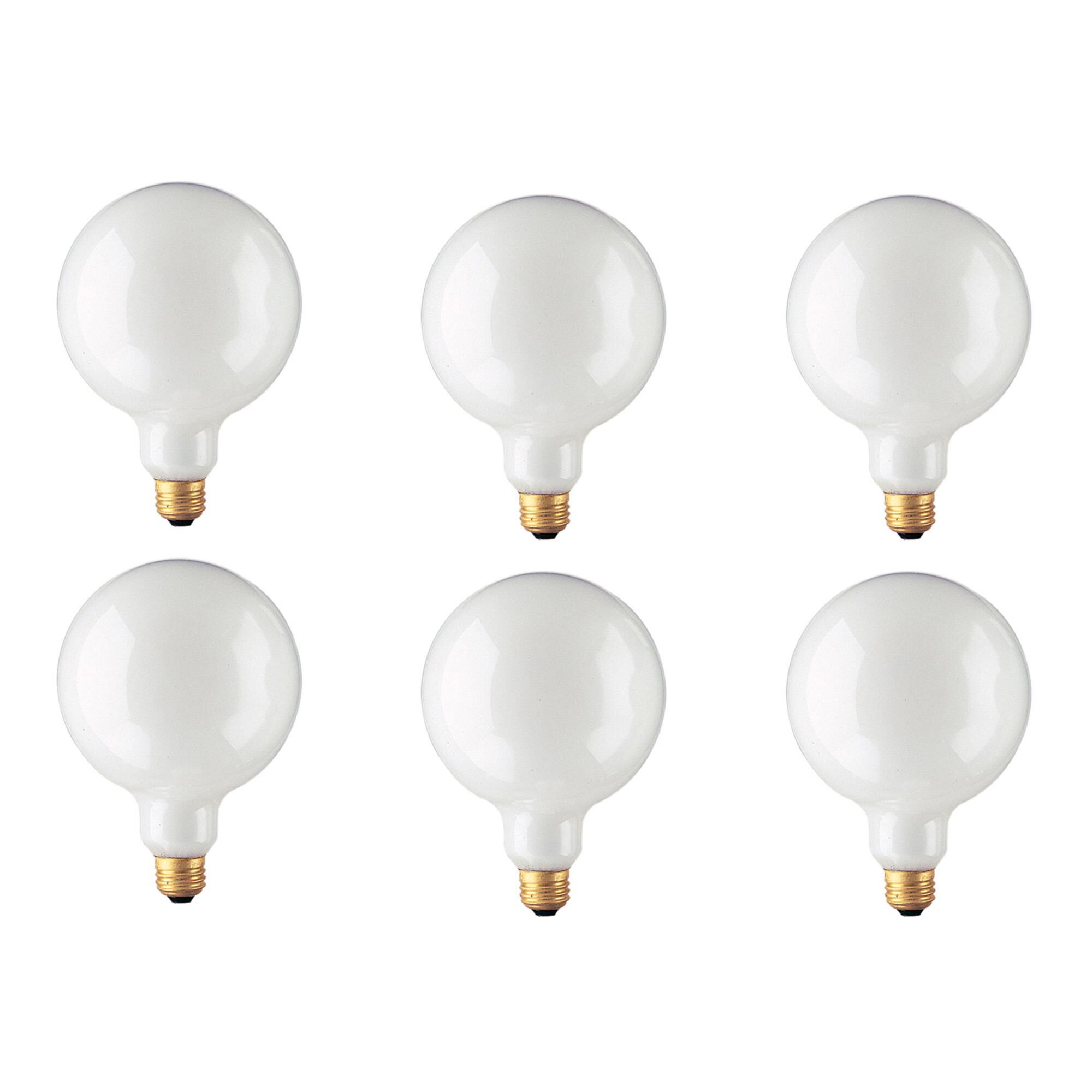 60 Watt 2700K G40 Incandescent Light Bulb,