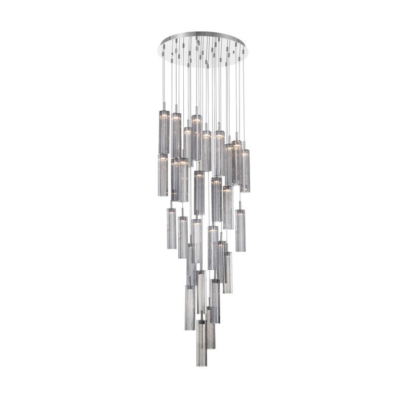 Addis 26 Inch Multi Light Pendant by Crystorama