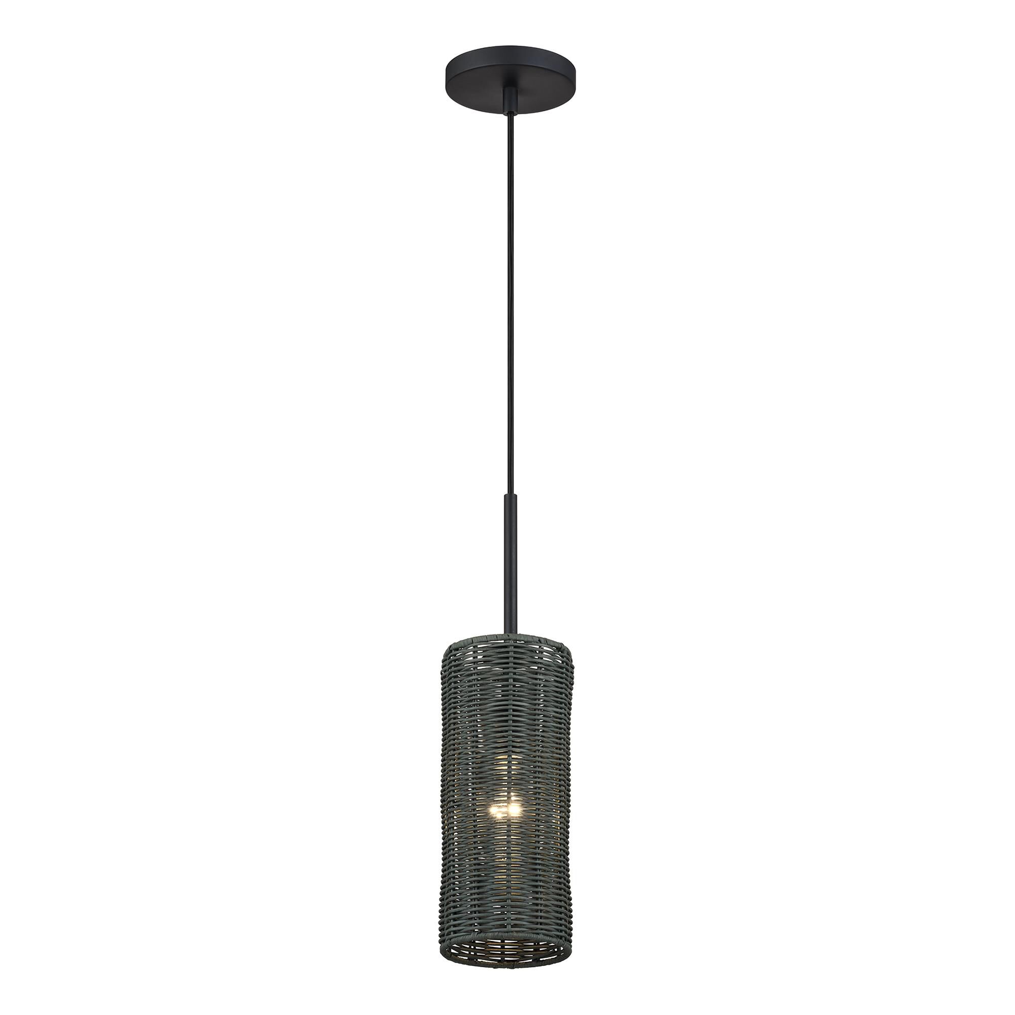 Weavington 5 Inch Mini Pendant by Livex Lighting