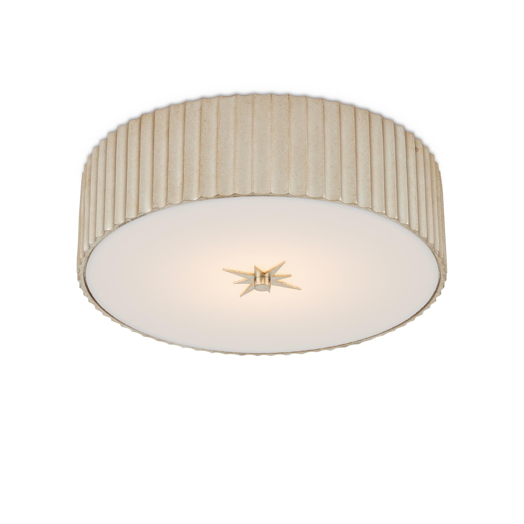 Caravel 14 Inch 1 Light LED Flush Mount by Currey and Company