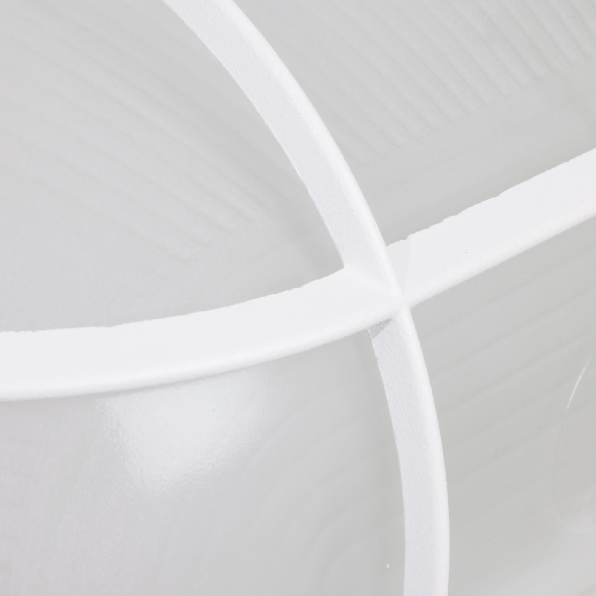 Shown in White finish