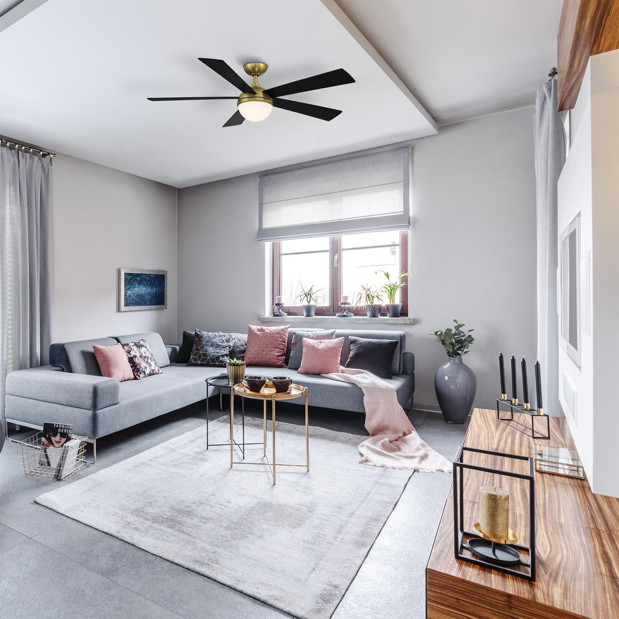 Eclipse 54 Inch Ceiling Fan by WAC Lighting