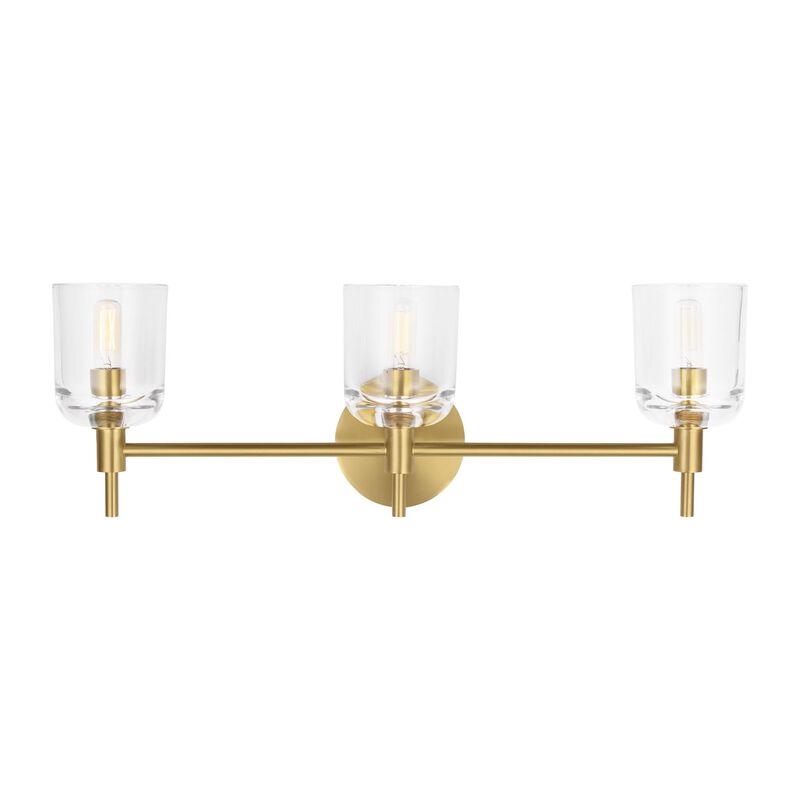 Thom Filicia Hartley 24 Inch 3 Light Bath Vanity Light by Visual Comfort Studio